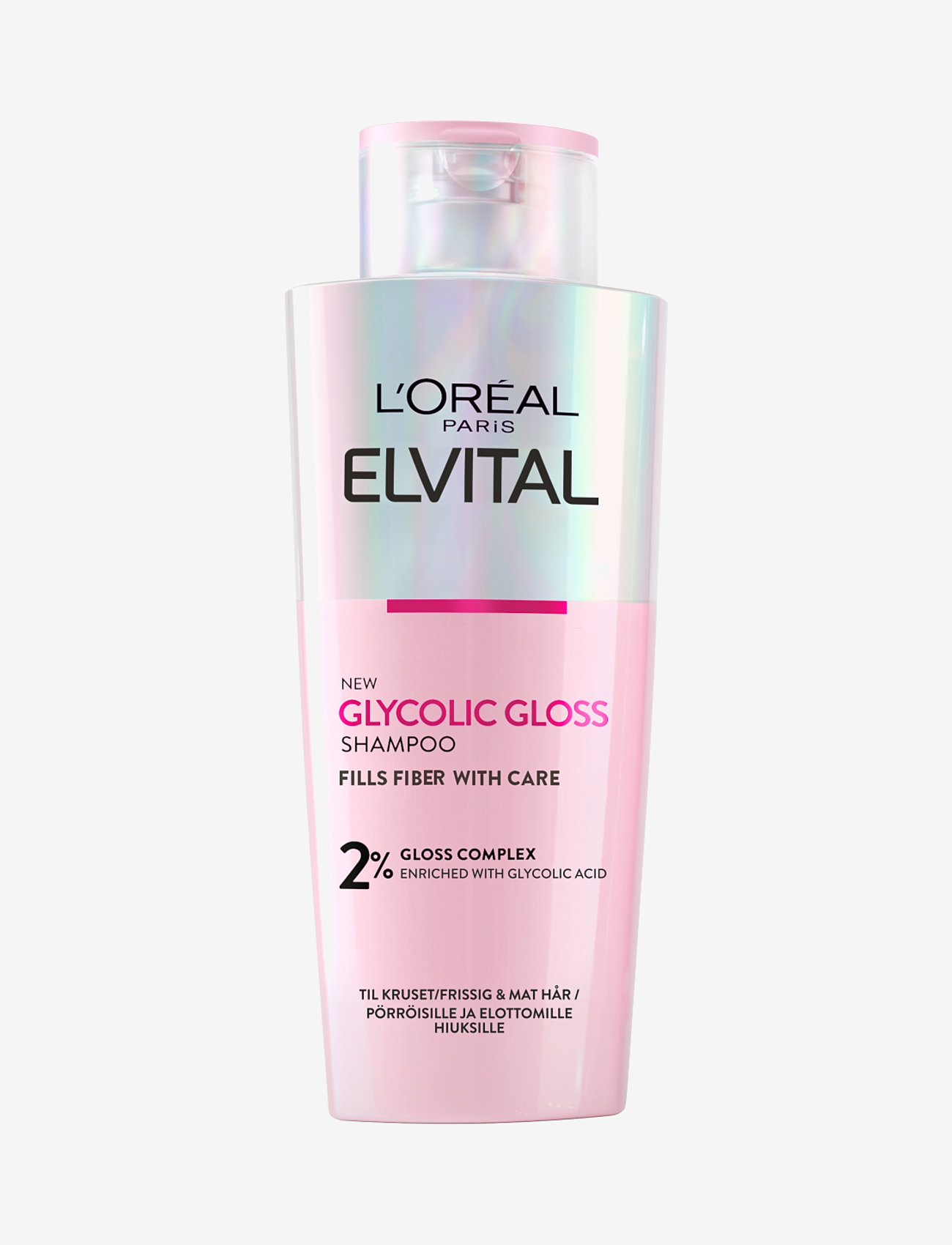 L'Oréal Paris - L'Oréal Paris, Elvital, Glycolic Gloss, Shine Shampoo, 200 ml - glycolic gloss shampoo - 0