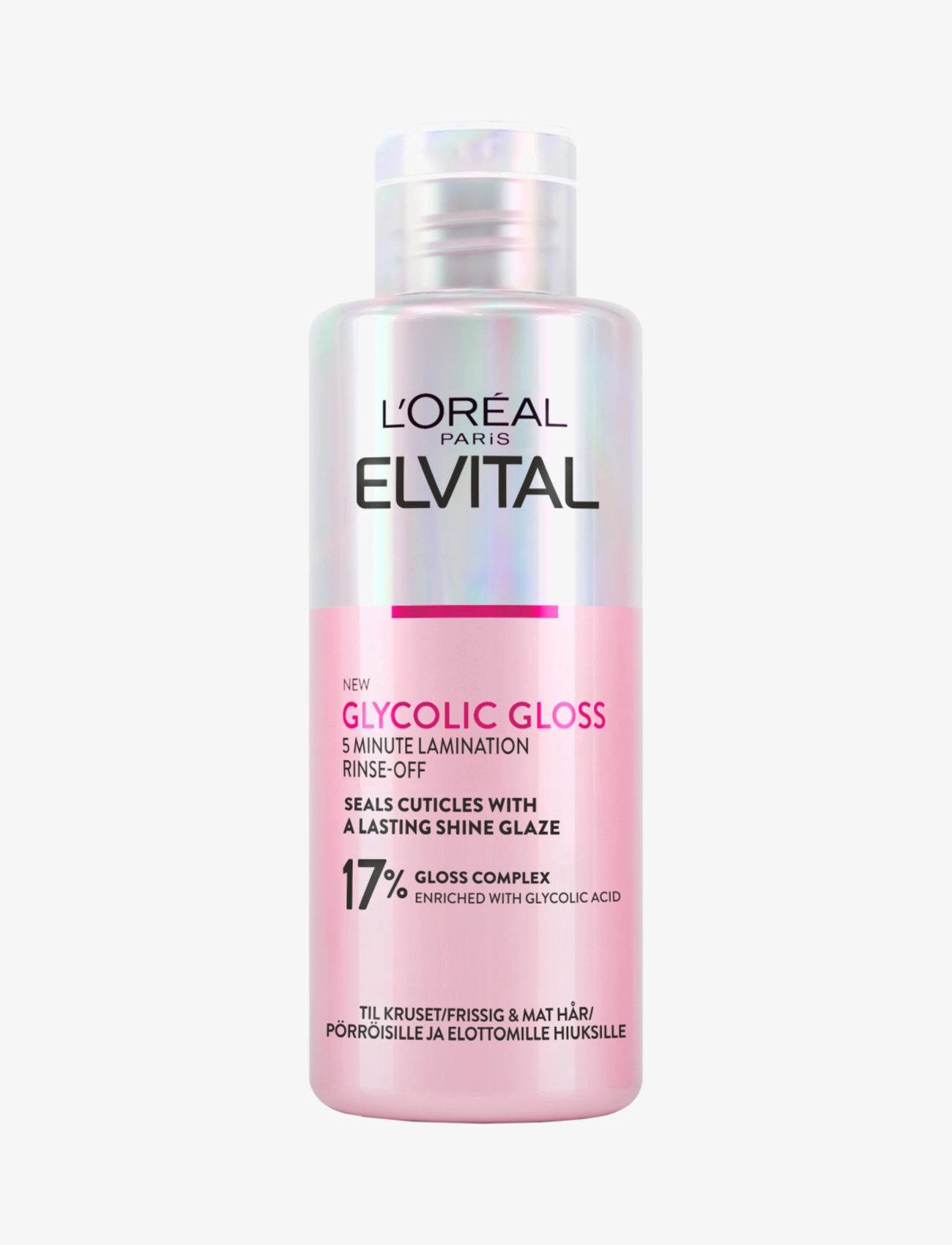 L'Oréal Paris L'Oréal Paris Elvital Ultimate Glycolic Gloss Rinse-Off Treatment for dull hair 200 ml - Flash Days - GLYCOLIC GLOSS / clear