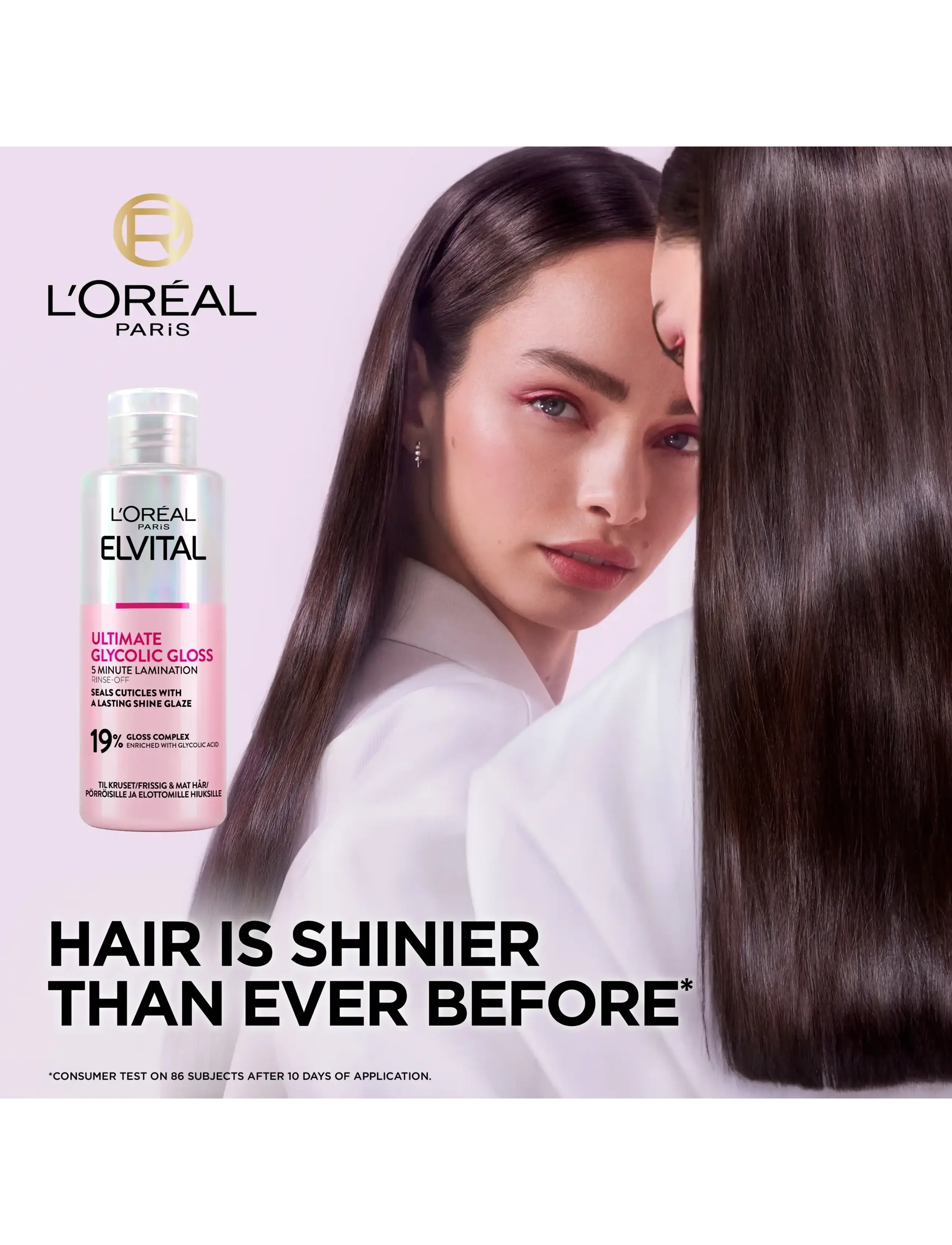 L'Oréal Paris - L'Oréal Paris Elvital Ultimate Glycolic Gloss Rinse-Off Treatment for dull hair 200 ml - hårkure - glycolic gloss - 2