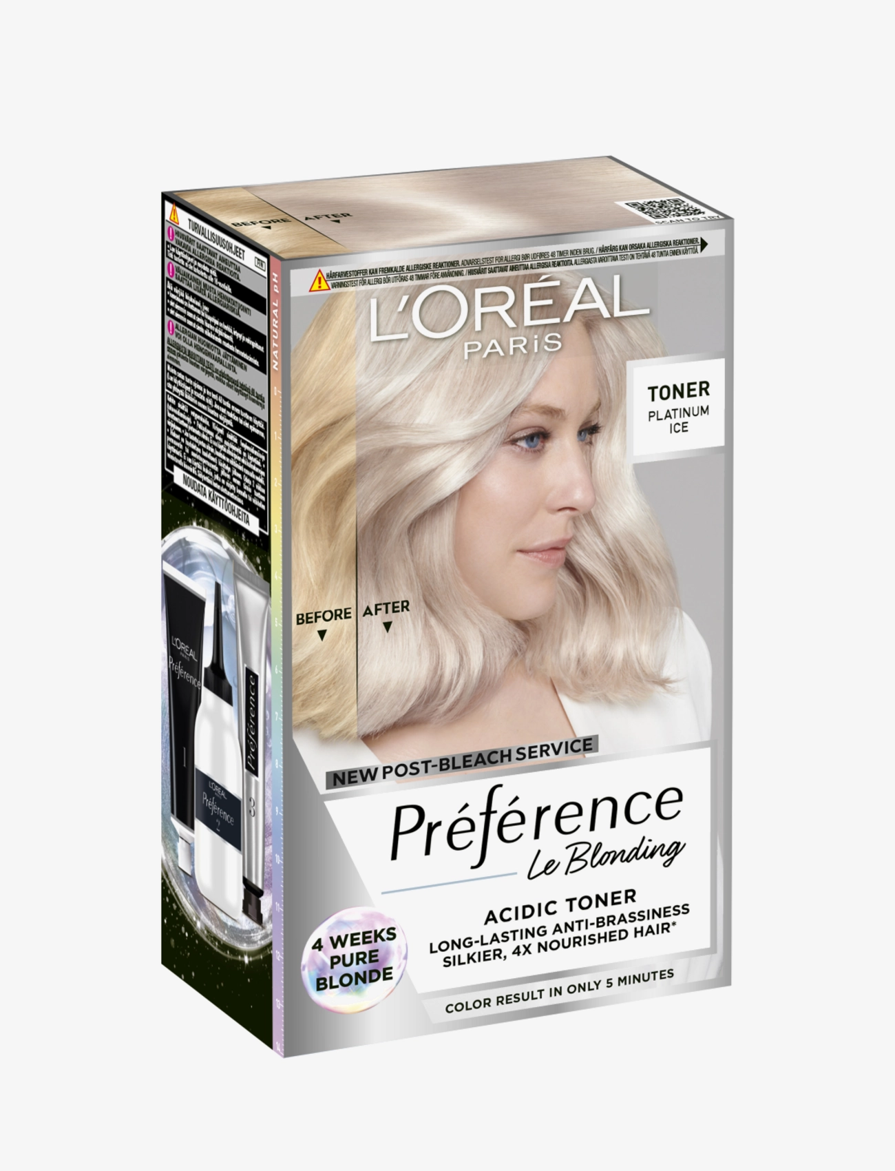 L'Oréal Paris - L'Oréal Paris Préférence Le Blonding Toner Platinum Ice - platinum ice - 1