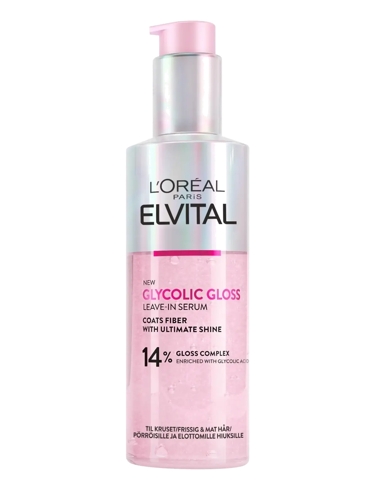 L'Oréal Paris L'Oréal Paris Elvital Ultimate Glycolic Gloss Leave-in Serum for dull hair 150 ml - L'Oréal Paris - GLYCOLIC GLOSS / clear