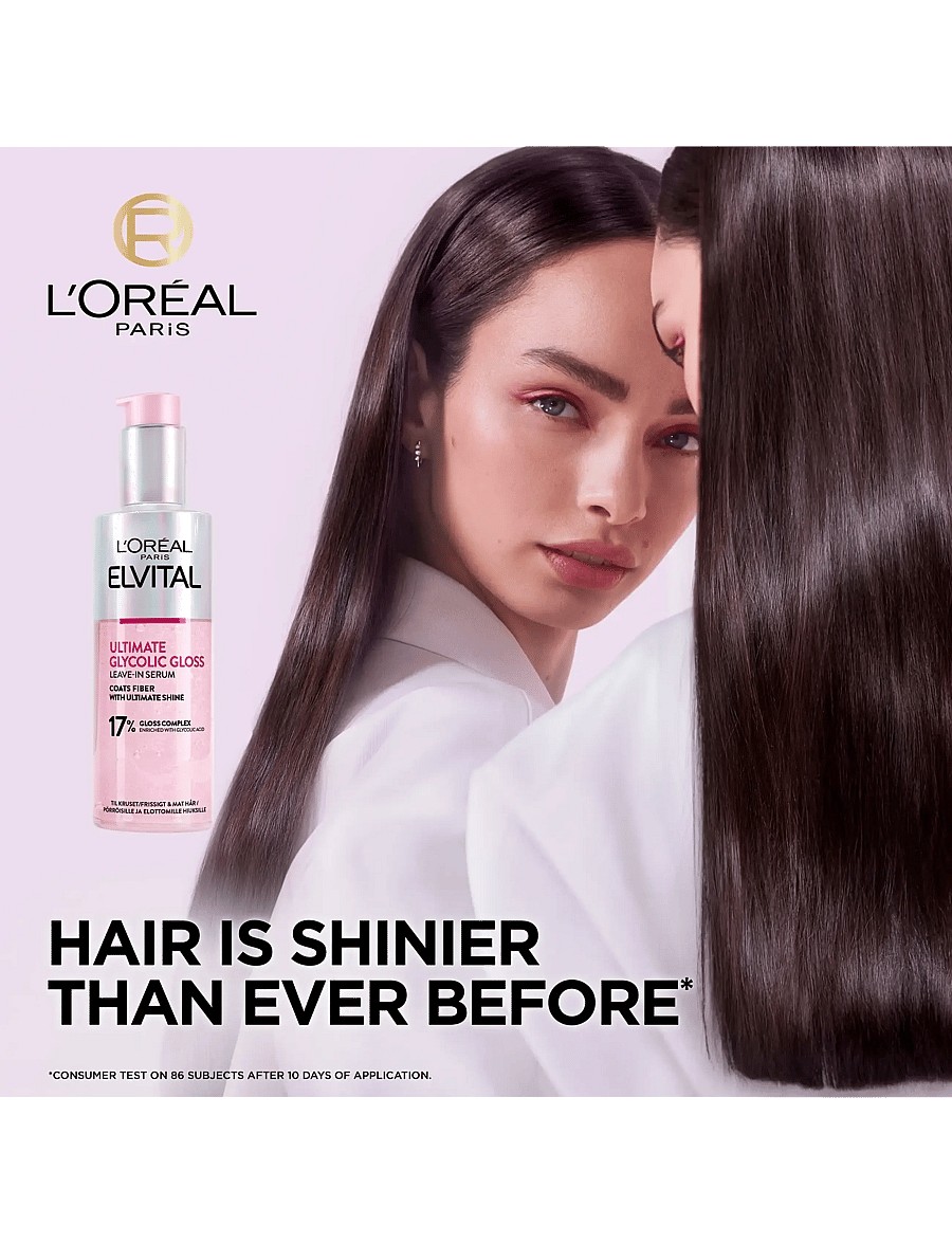 L'Oréal Paris - L'Oréal Paris Elvital Ultimate Glycolic Gloss Leave-in Serum for dull hair 150 ml - juukseseerumid - glycolic gloss - 2