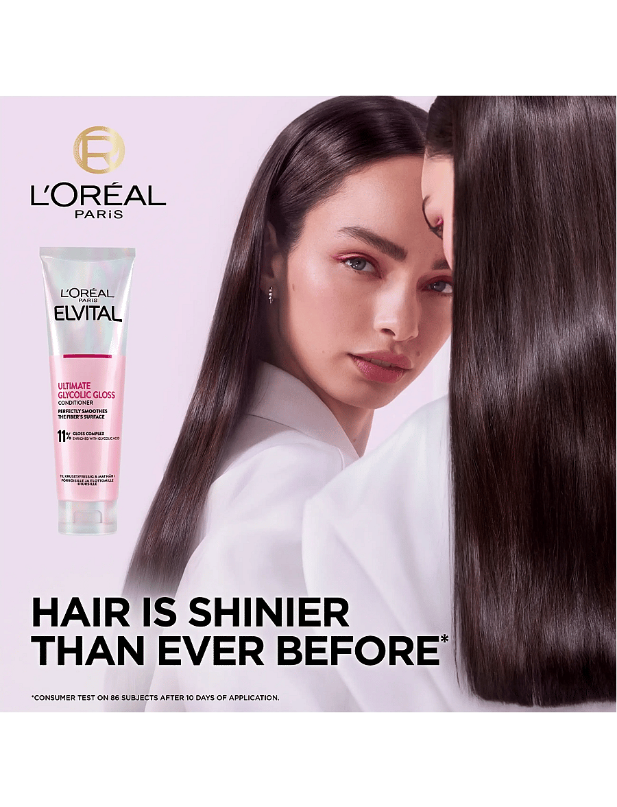 L'Oréal Paris - L'Oréal Paris Elvital Ultimate Glycolic Gloss Conditioner for dull hair 150 ml - palsam - glycolic gloss - 4