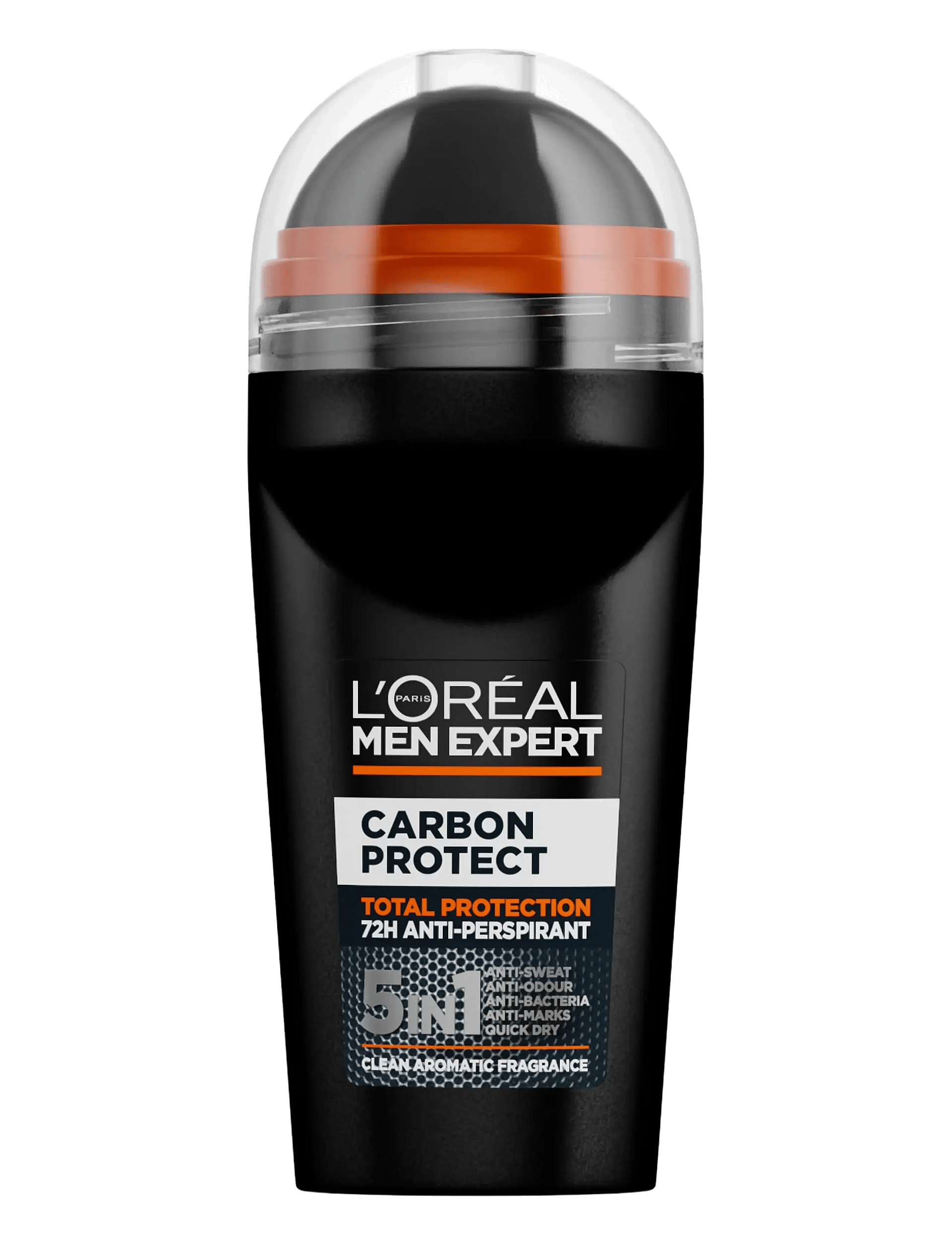 LOréal Paris L'Oréal Paris Men Expert Carbon Protect Total Protection 48H Anti-Perspirant Deodorant Roll On 100 Ml - Nude - 100 ml