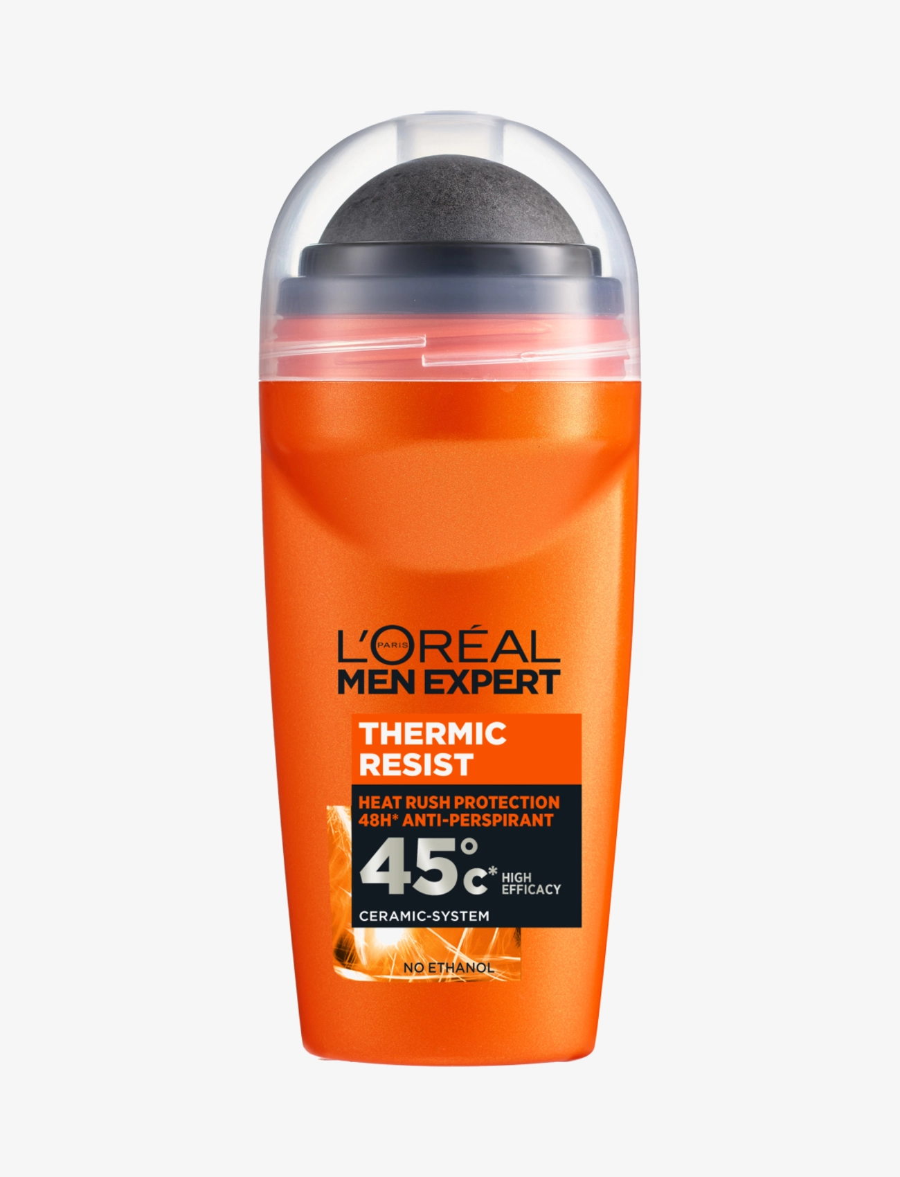 L'Oréal Paris Men Expert Thermic Resist Heat Protection 48H Anti-Perspirant Deodorant Roll On 100 Ml, Roll-on, Nude, Str: 100 ml