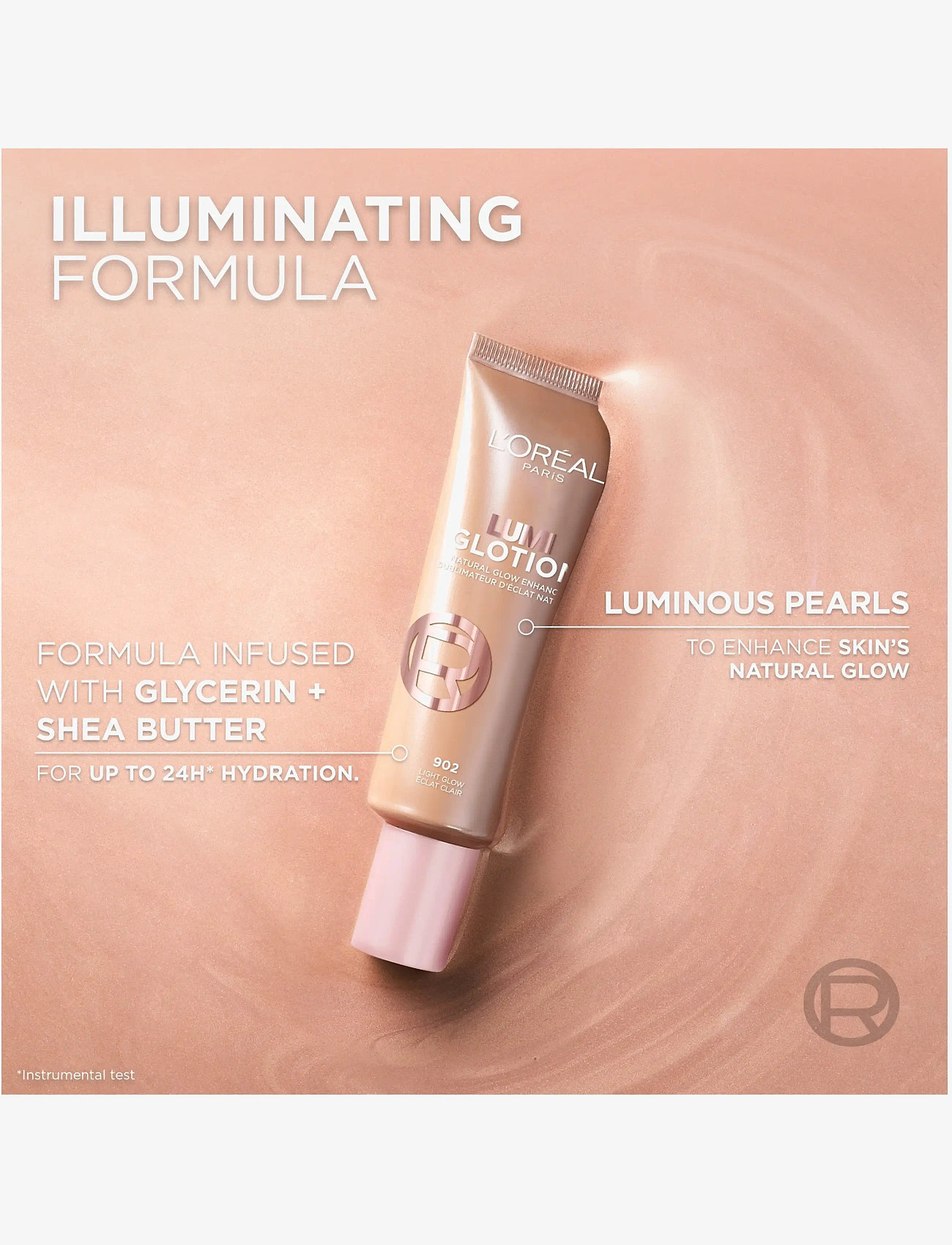 L'Oréal Paris - L'Oréal Paris Lumi Glotion Highlighter 903 Medium Glow 40ml - smink - medium glow medium glow - 1
