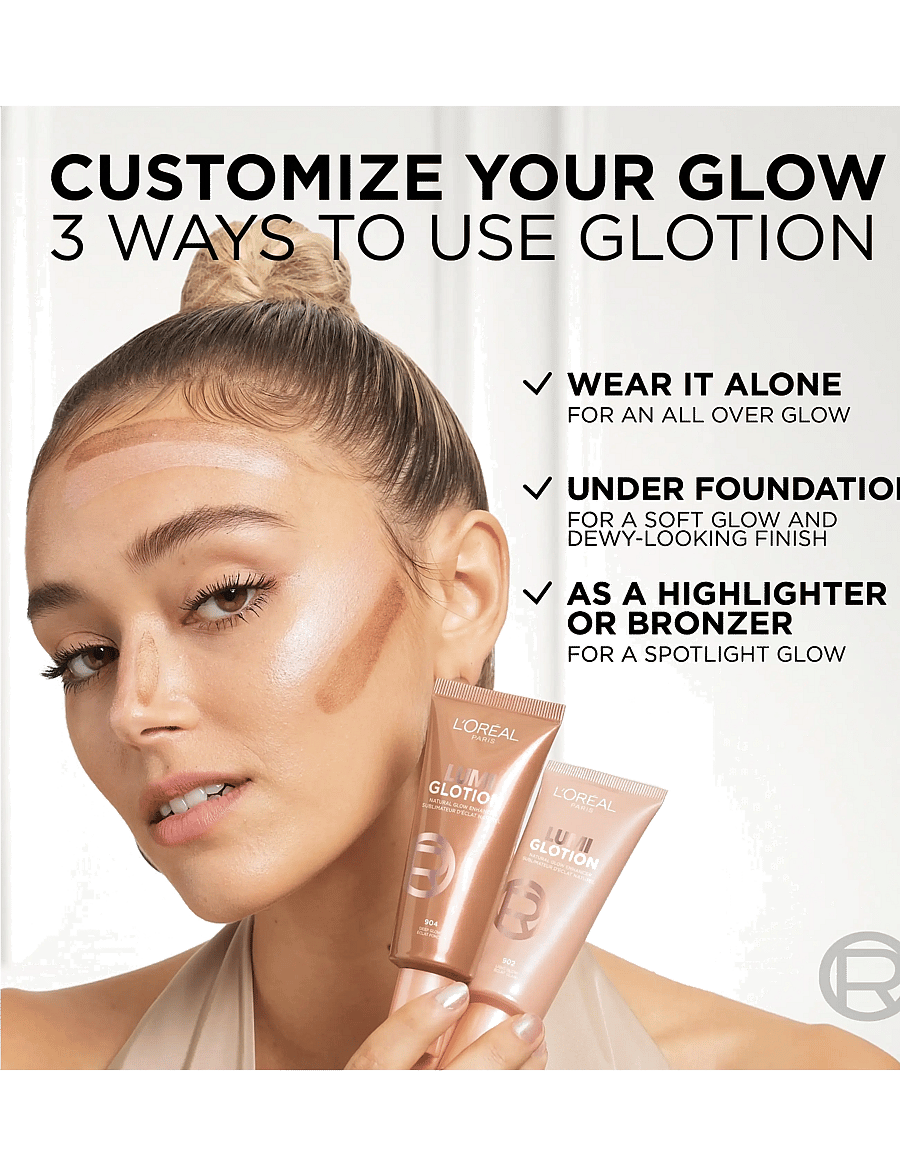 L'Oréal Paris - L'Oréal Paris Lumi Glotion Highlighter 904 Deep Glow 40ml - makeup - deep glow deep glow - 4