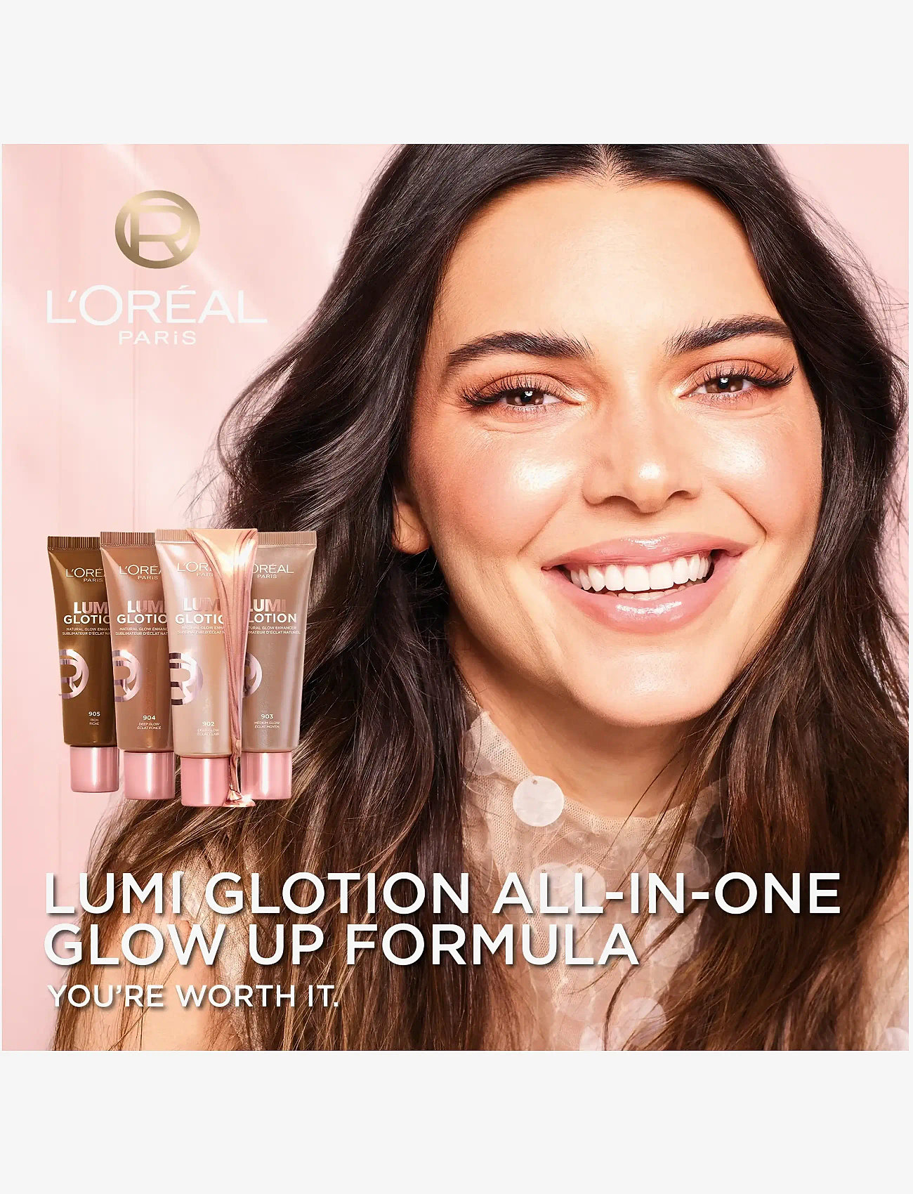 L'Oréal Paris - L'Oréal Paris Lumi Glotion Liquid Highlighter 905 Very Deep Glow 40 ml - smink - very deep glow - 1