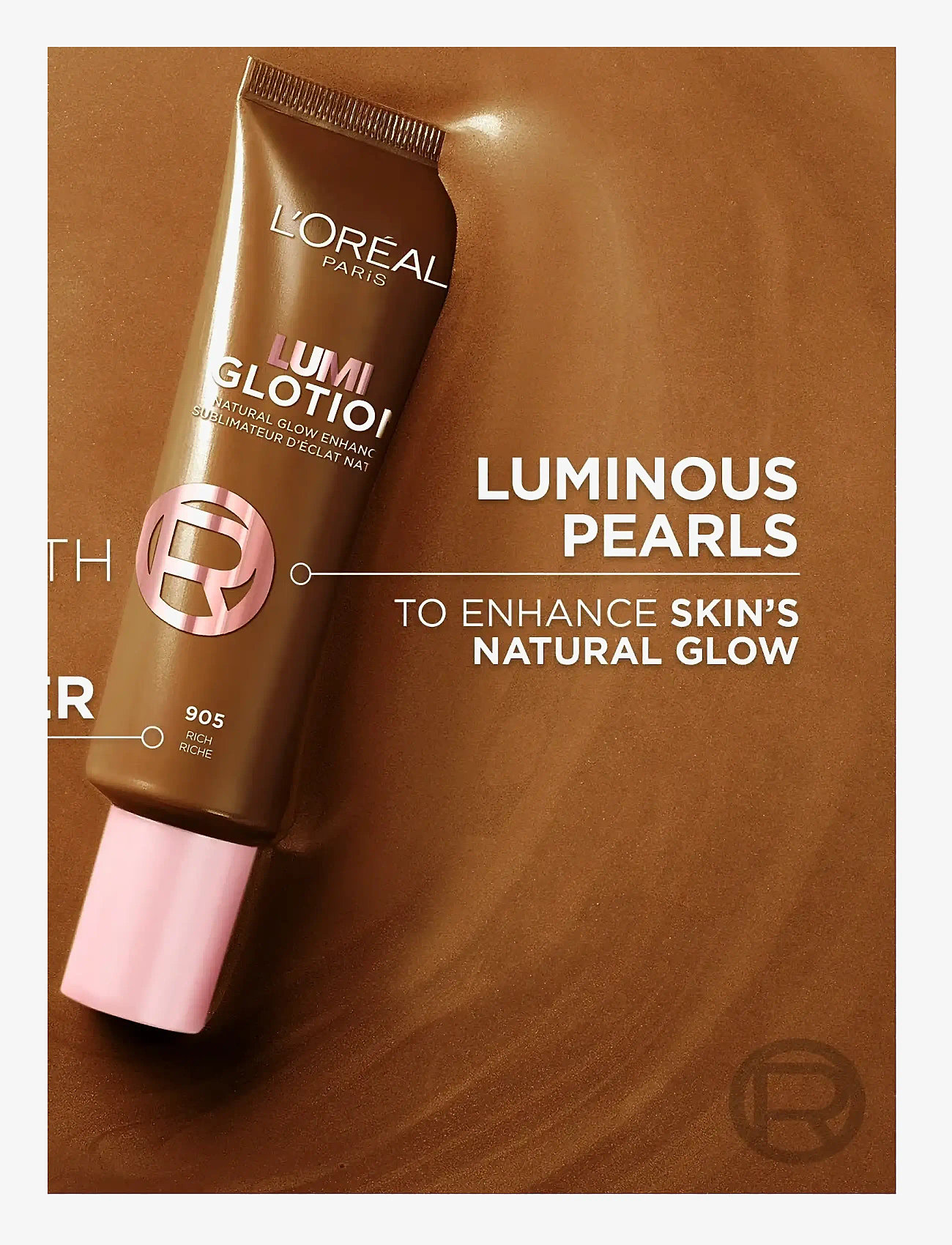 L'Oréal Paris - L'Oréal Paris Lumi Glotion Liquid Highlighter 905 Very Deep Glow 40 ml - smink - very deep glow - 2