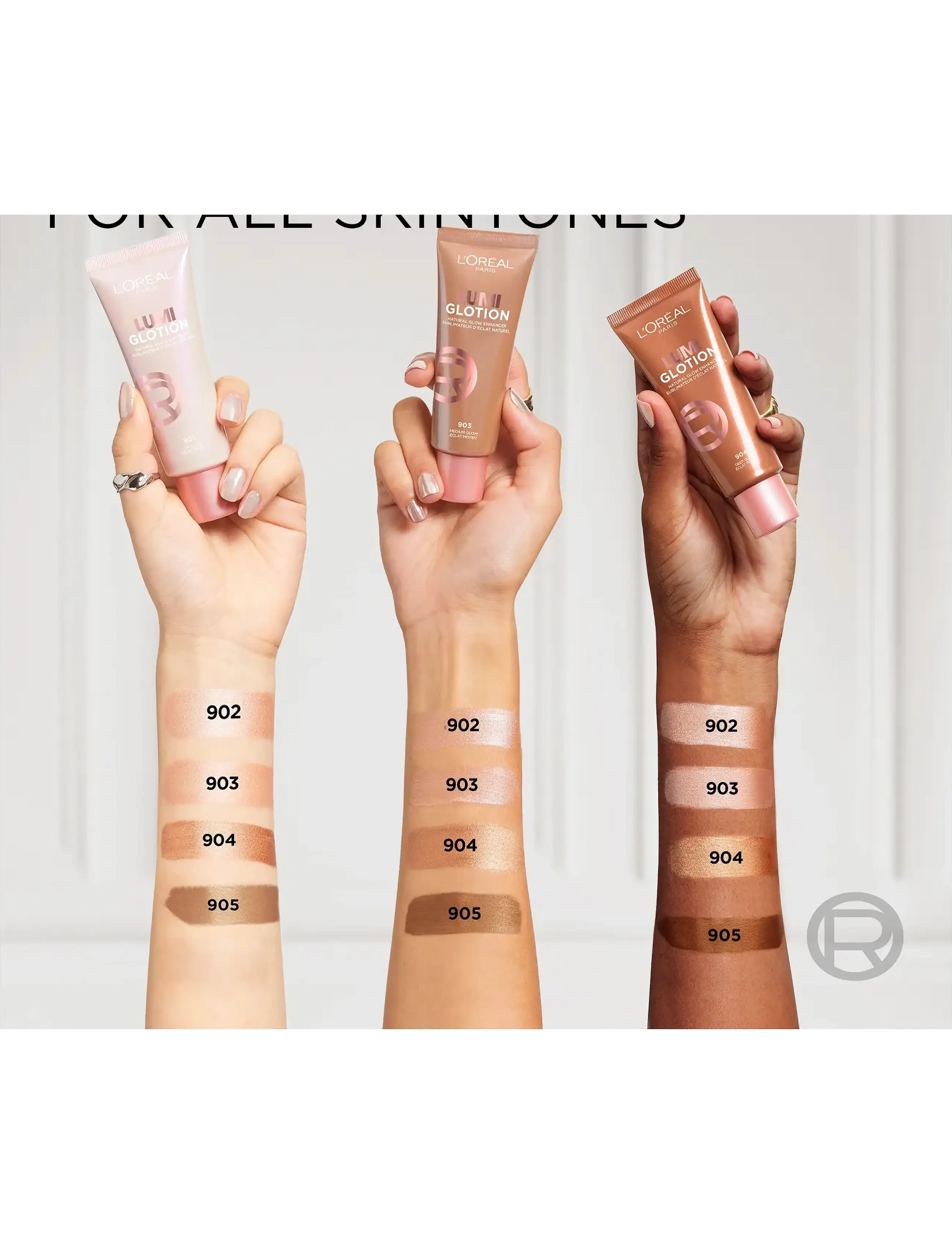 L'Oréal Paris - L'Oréal Paris Lumi Glotion Liquid Highlighter 905 Very Deep Glow 40 ml - makeup - very deep glow - 4