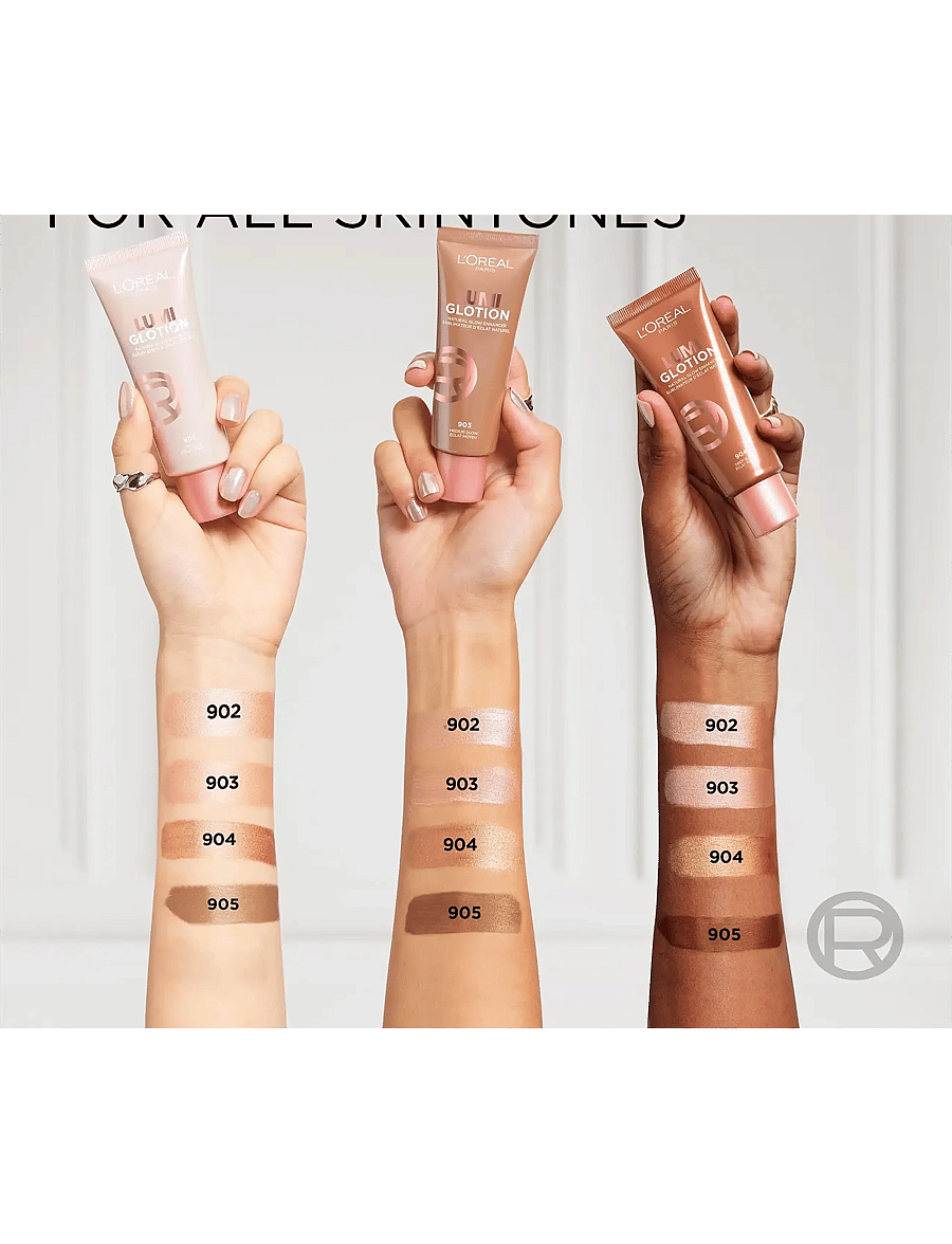 L'Oréal Paris - L'Oréal Paris Lumi Glotion Liquid Highlighter 905 Very Deep Glow 40 ml - makeup - very deep glow - 4