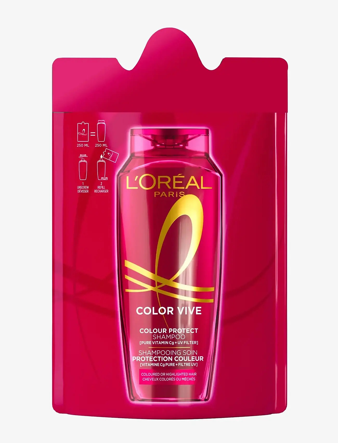 L'Oréal Paris L'oréal Paris Elvital Color Vive Shampoo Refill For ...