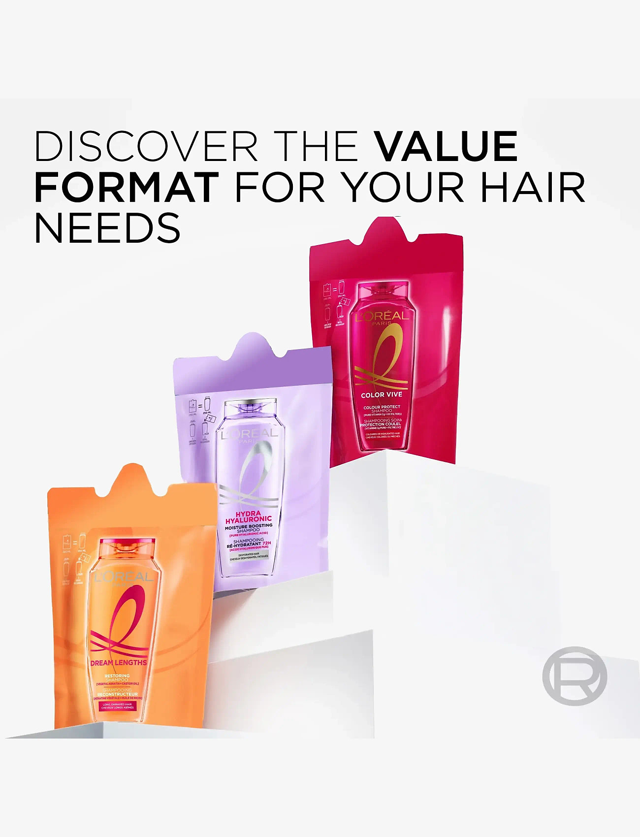 L'Oréal Paris L'oréal Paris Elvital Color Vive Shampoo Refill For ...