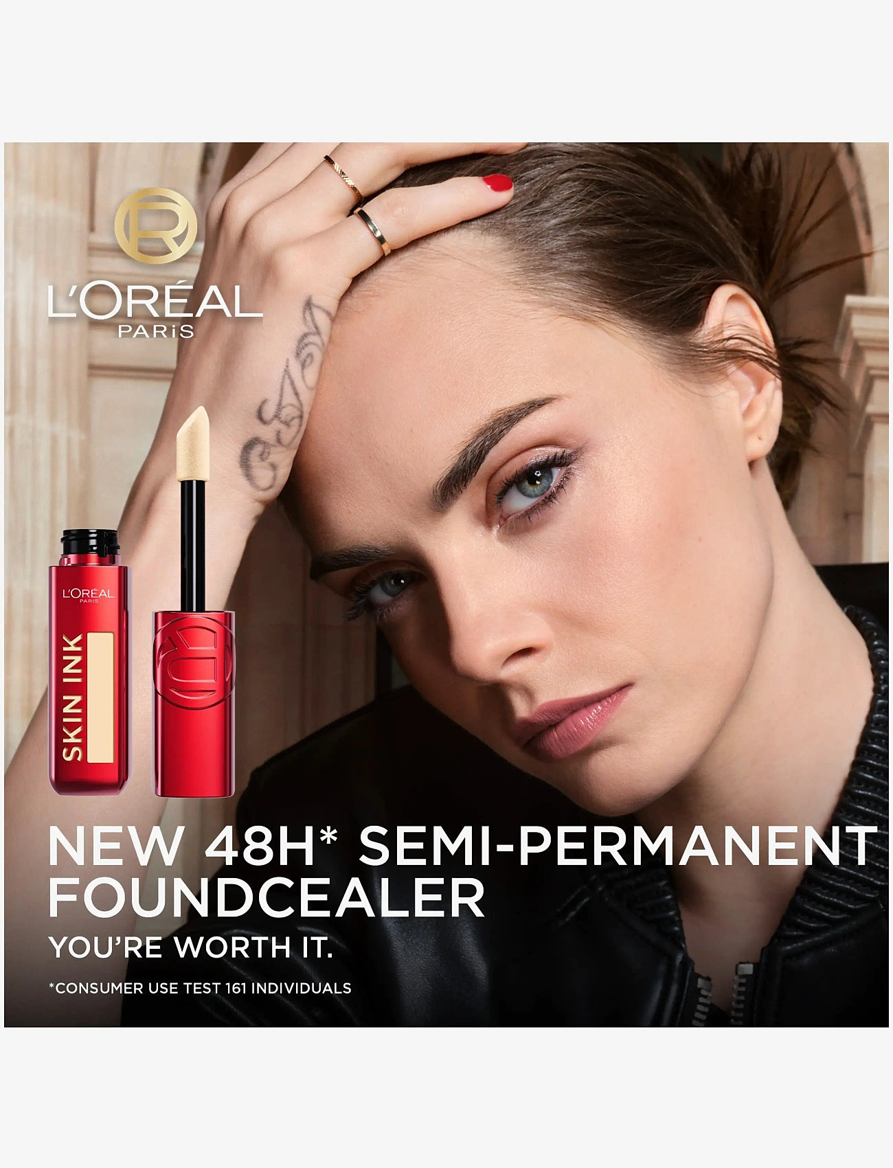 L'Oréal Paris - L'Oréal Paris Infaillible Skin Ink - smink - warm 375 - 1