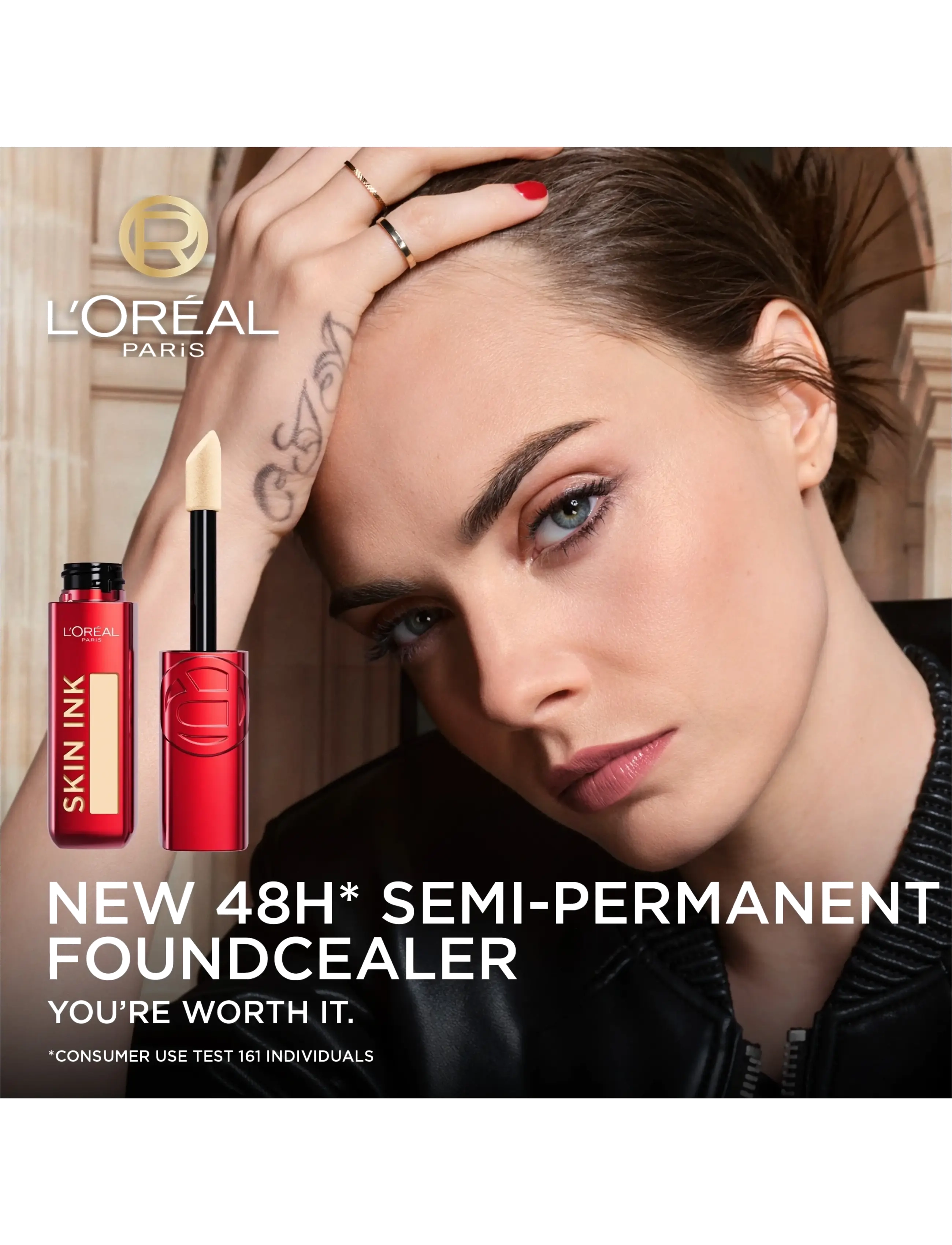 L'Oréal Paris - L'Oréal Paris Infaillible Skin Ink - makeup - warm 375 - 1
