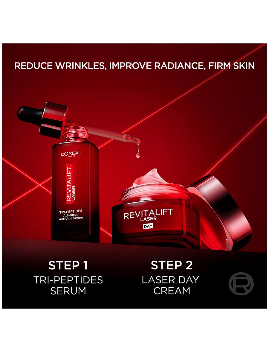 L'Oréal Paris - L'Oréal Paris Revitalift Laser Tri-Peptides Advanced Anti-Age Serum for normal skin 30 ml - seerumid - clear - 4