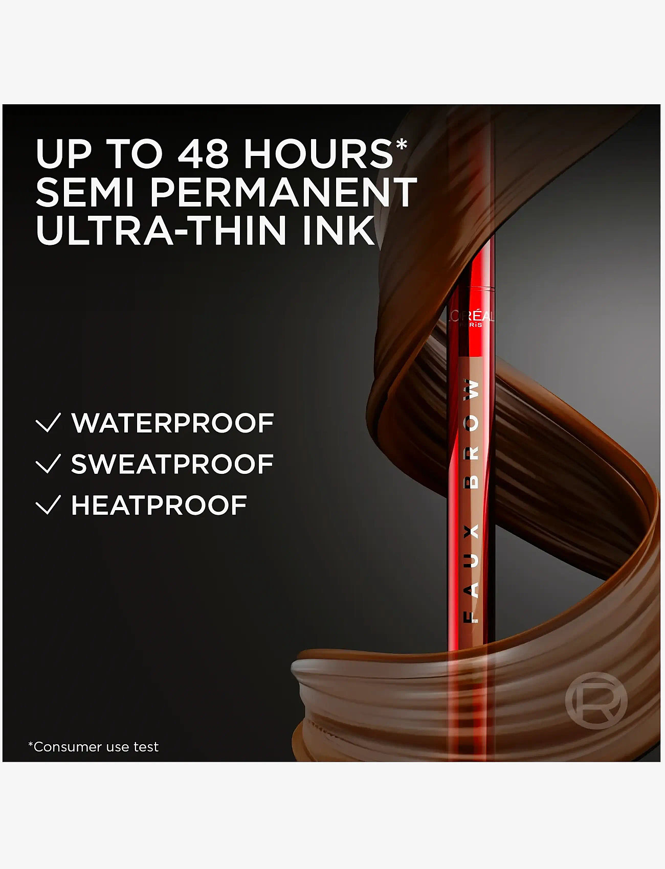 L'Oréal Paris - L'Oréal Paris Infaillible Faux Brow Pen 1ml - makeup - auburn - 4