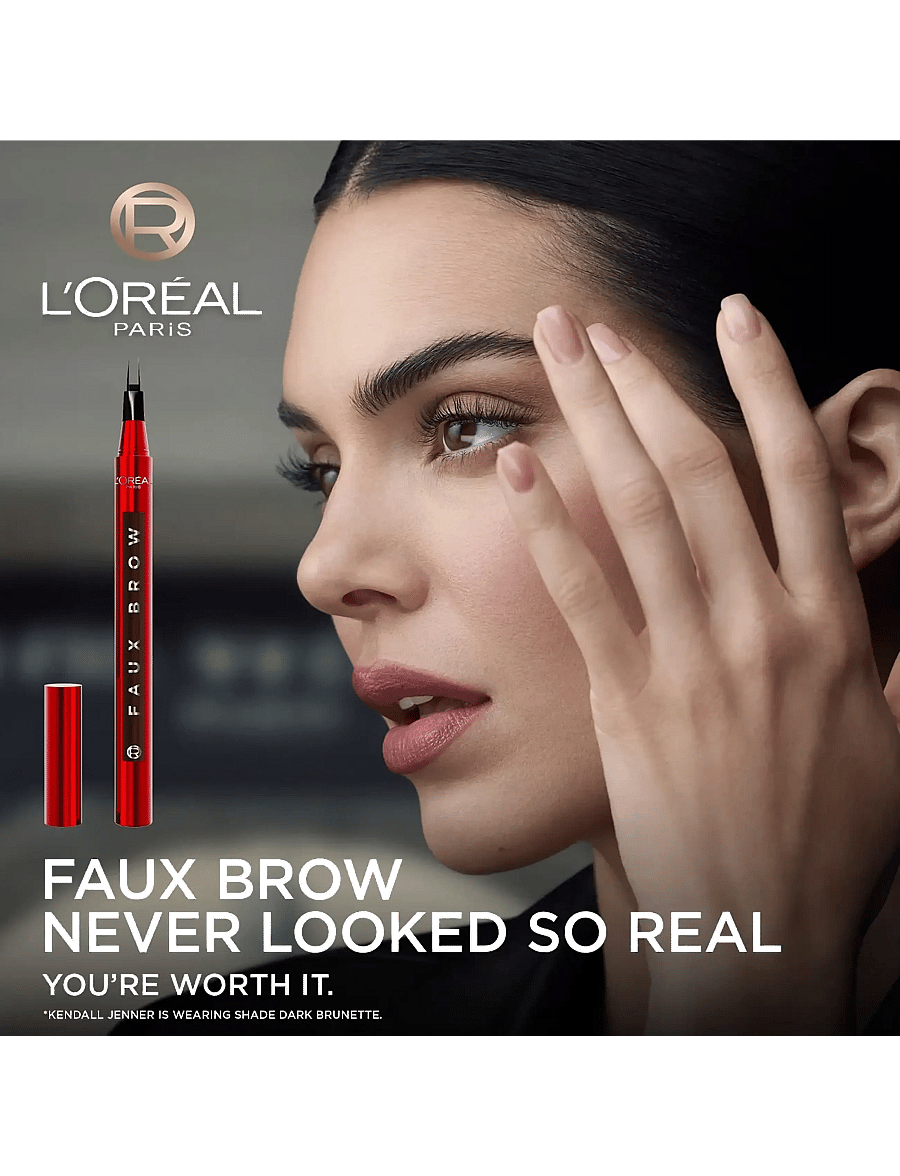 L'Oréal Paris - L'Oréal Paris Infaillible Faux Brow Pen 1ml - silmad ja kulmud - light brunette - 2