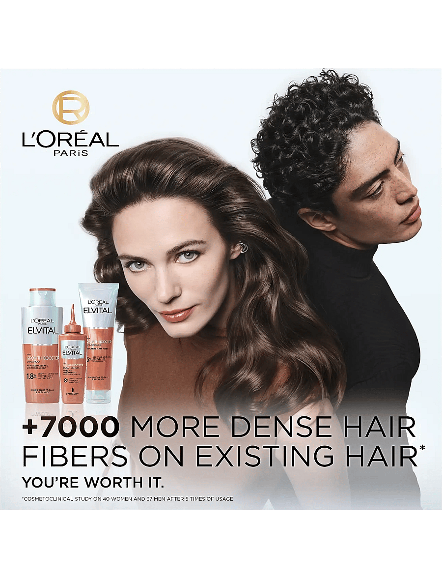 L'Oréal Paris - L'Oréal Paris Elvital Growth Booster Conditioner against hair loss 150 ml - hårpleje - clear - 1