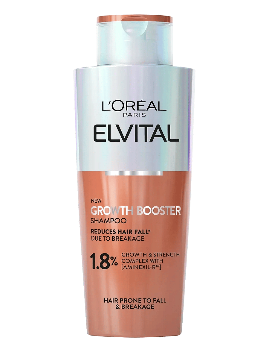 L'Oréal Paris - L'Oréal Paris Elvital Growth Booster Shampoo against hair loss 200 ml - hårpleje - clear - 0