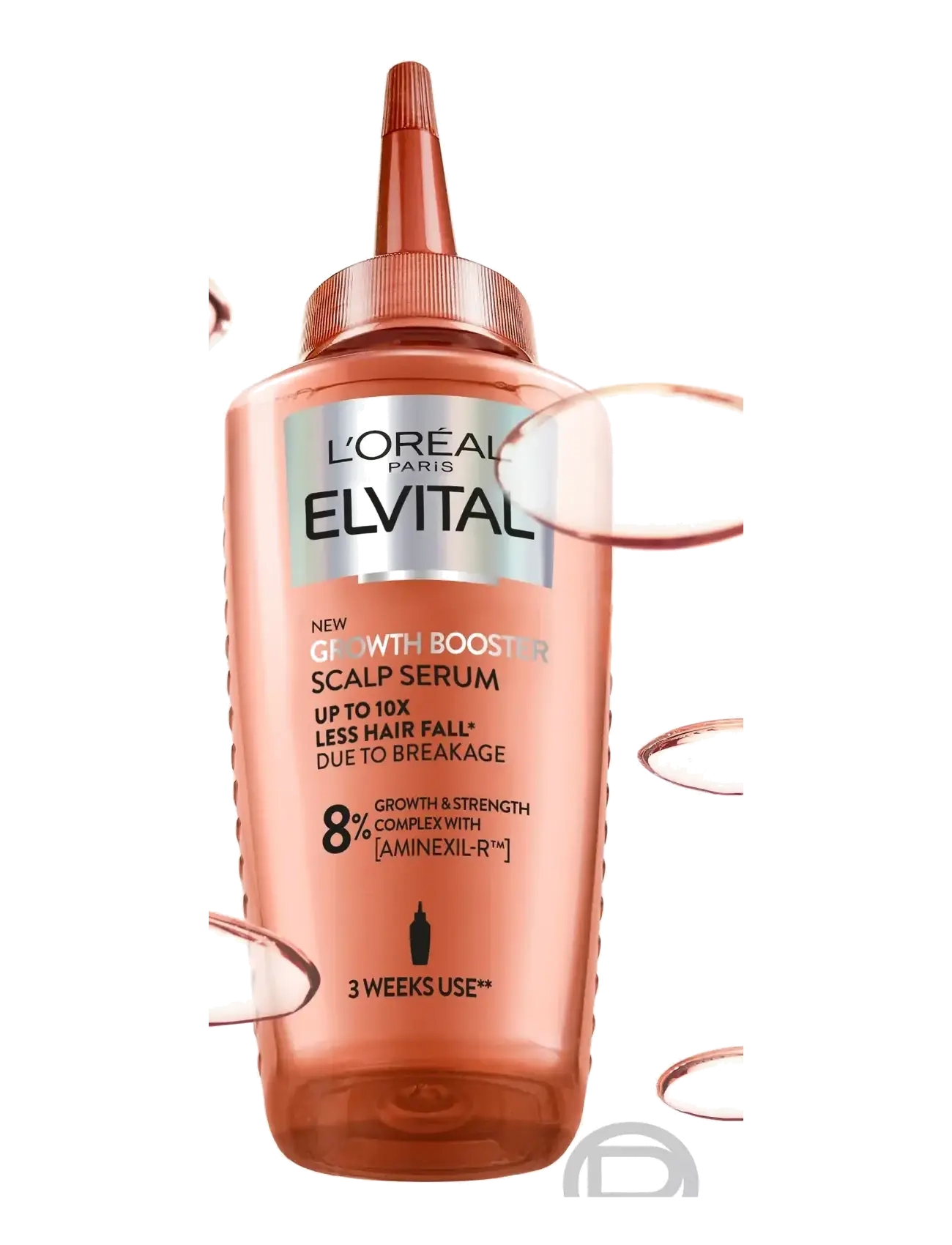 L'Oréal Paris - L'Oréal Paris Elvital Growth Booster Hair Serum against hair loss 102 ml - hårkur - clear - 1
