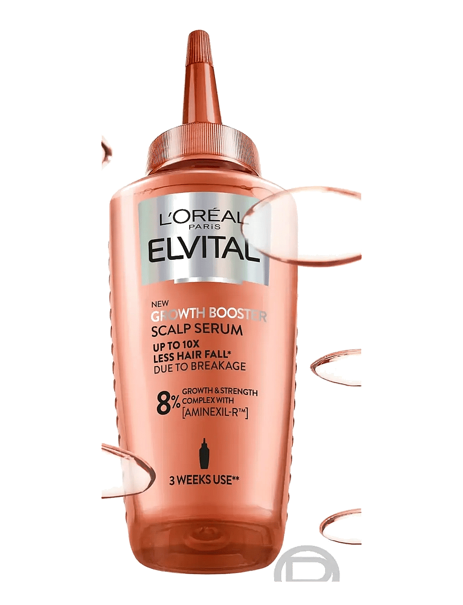 L'Oréal Paris - L'Oréal Paris Elvital Growth Booster Hair Serum against hair loss 102 ml - hårkur - clear - 1