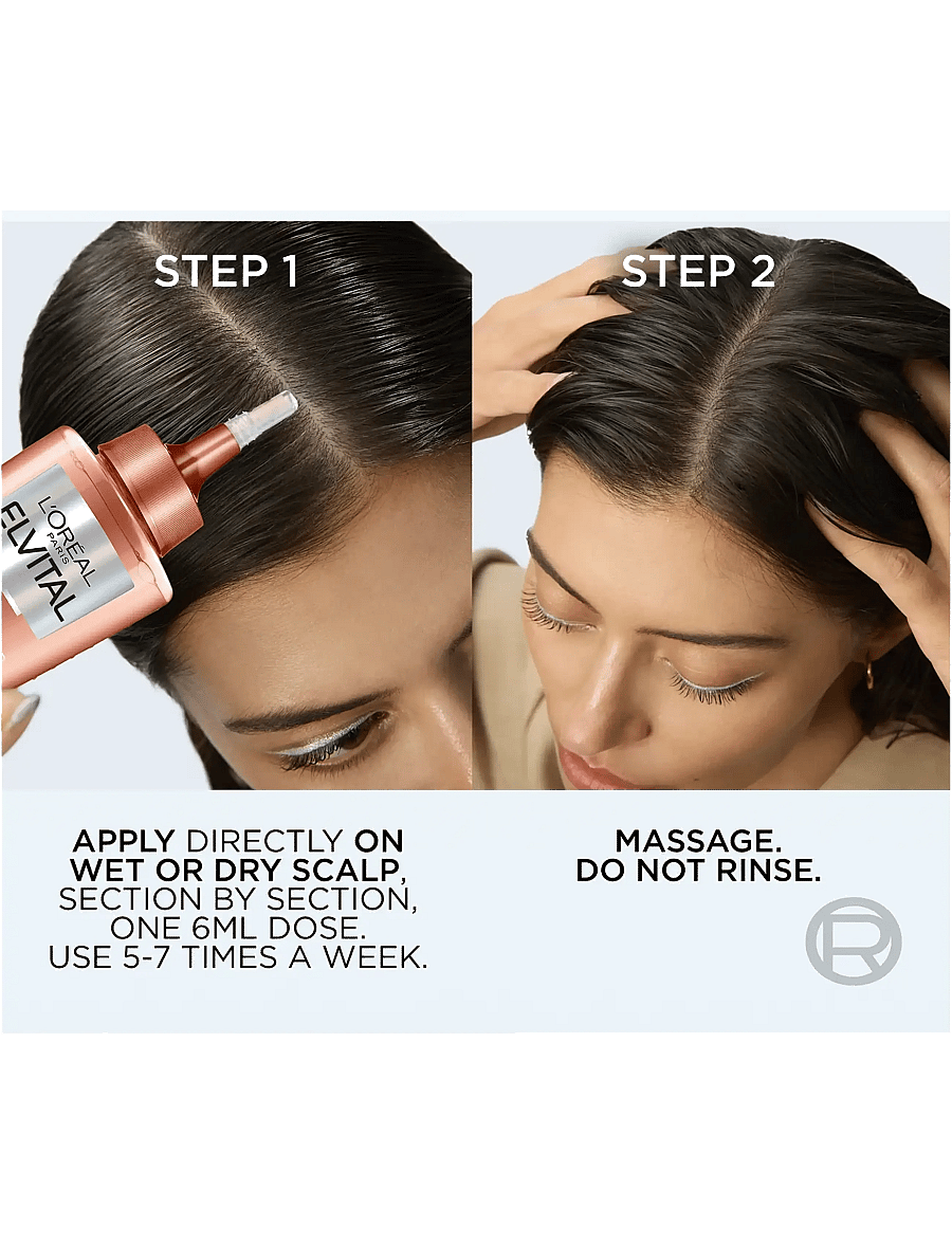 L'Oréal Paris - L'Oréal Paris Elvital Growth Booster Hair Serum against hair loss 102 ml - hårkur - clear - 5