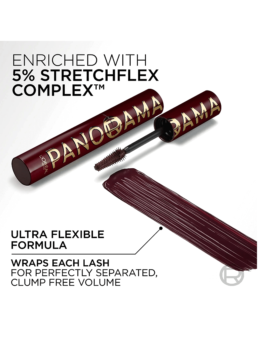 L'Oréal Paris - L'Oréal Paris Volume Million Lashes Panorama Chromatic Mascara - silmad ja kulmud - bordeaux cashmere - 5