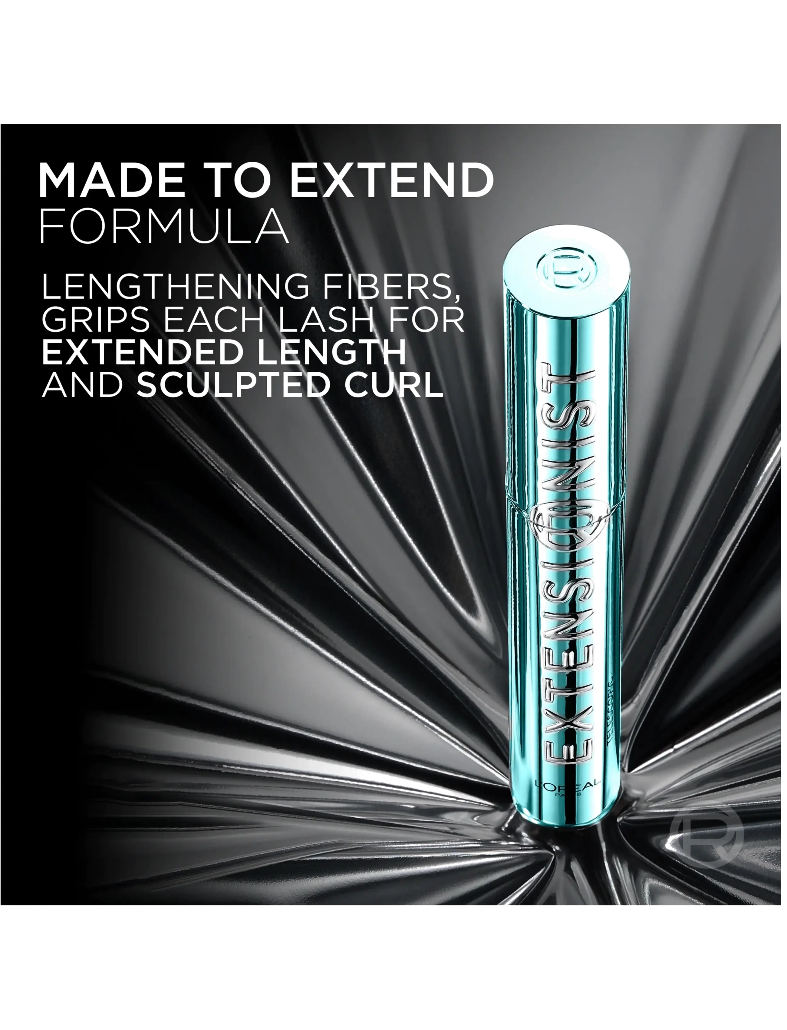 L'Oréal Paris - L'Oréal Paris Telescopic Extensionist Waterproof Mascara - Øjne & bryn - black - 5