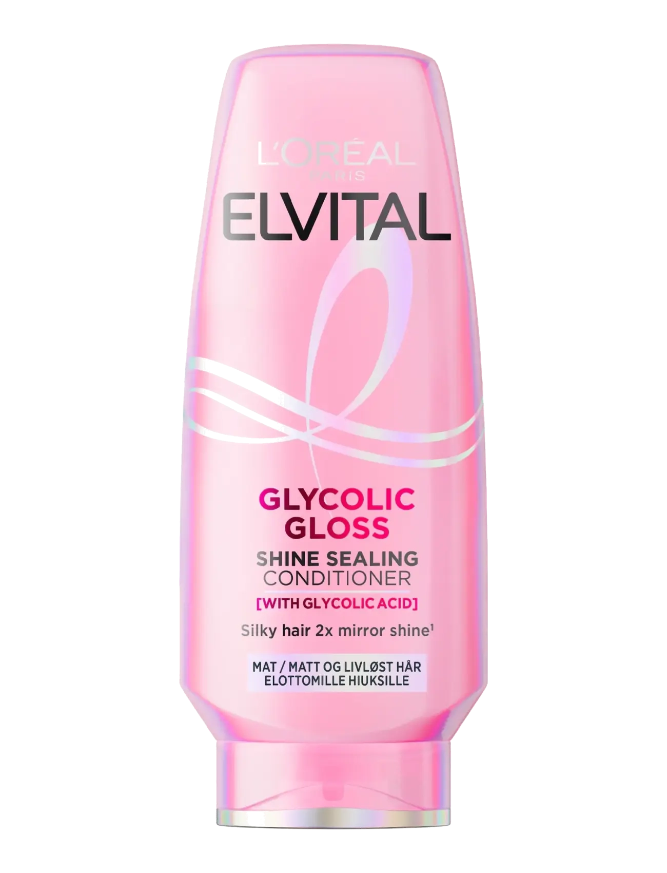 L'Oréal Paris L'Oréal Paris Elvital Glycolic Gloss Conditioner for dull hair 200ml - Boozt Beauty Heroes - CLEAR / undefined