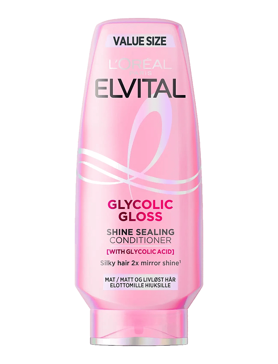 L'Oréal Paris - L'Oréal Paris Elvital Glycolic Gloss Conditioner for dull hair - palsam - clear - 0