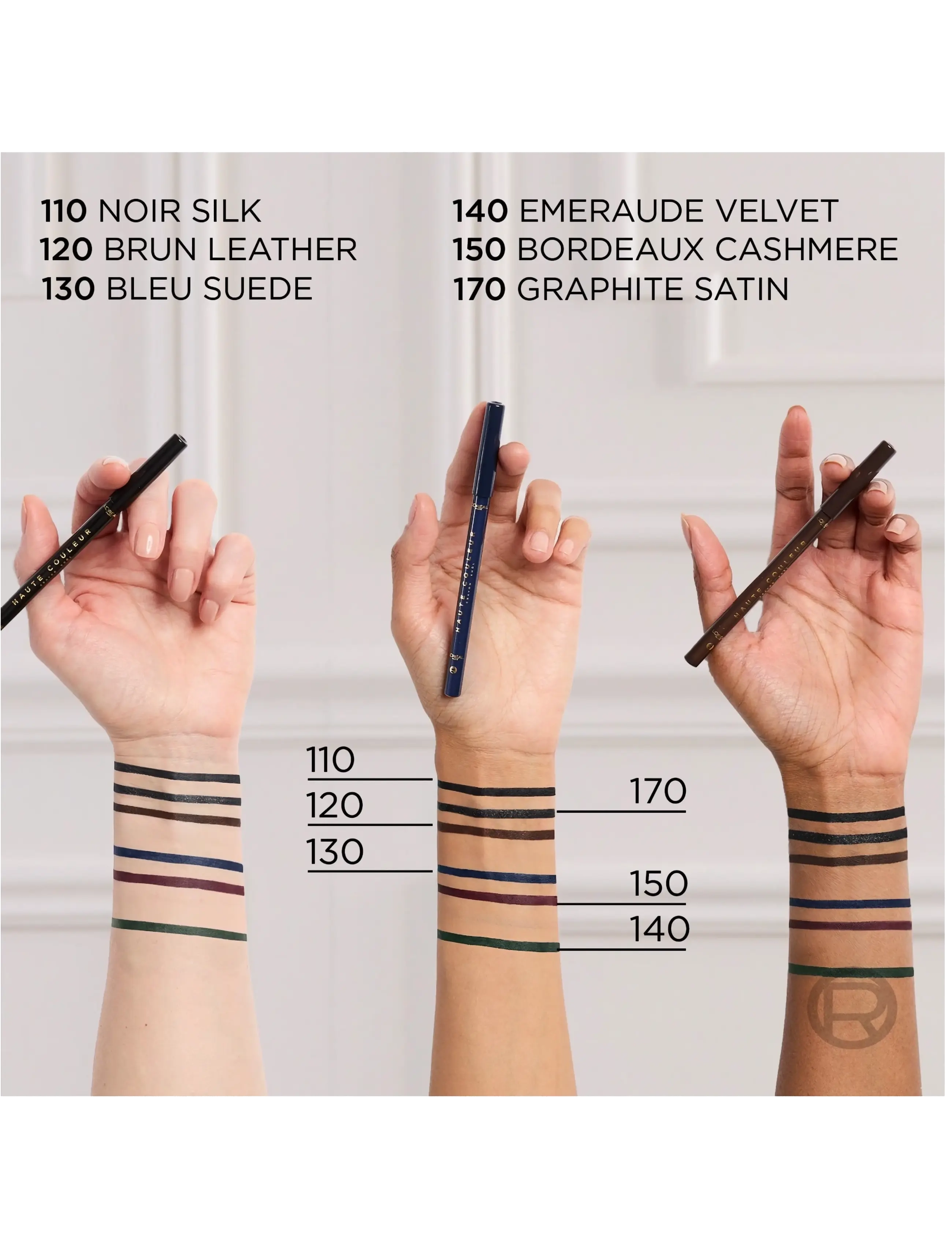 L'Oréal Paris - L'Oréal Paris Haute Couleur Crayon Khôl - makeup - 170 graphite satin - 4