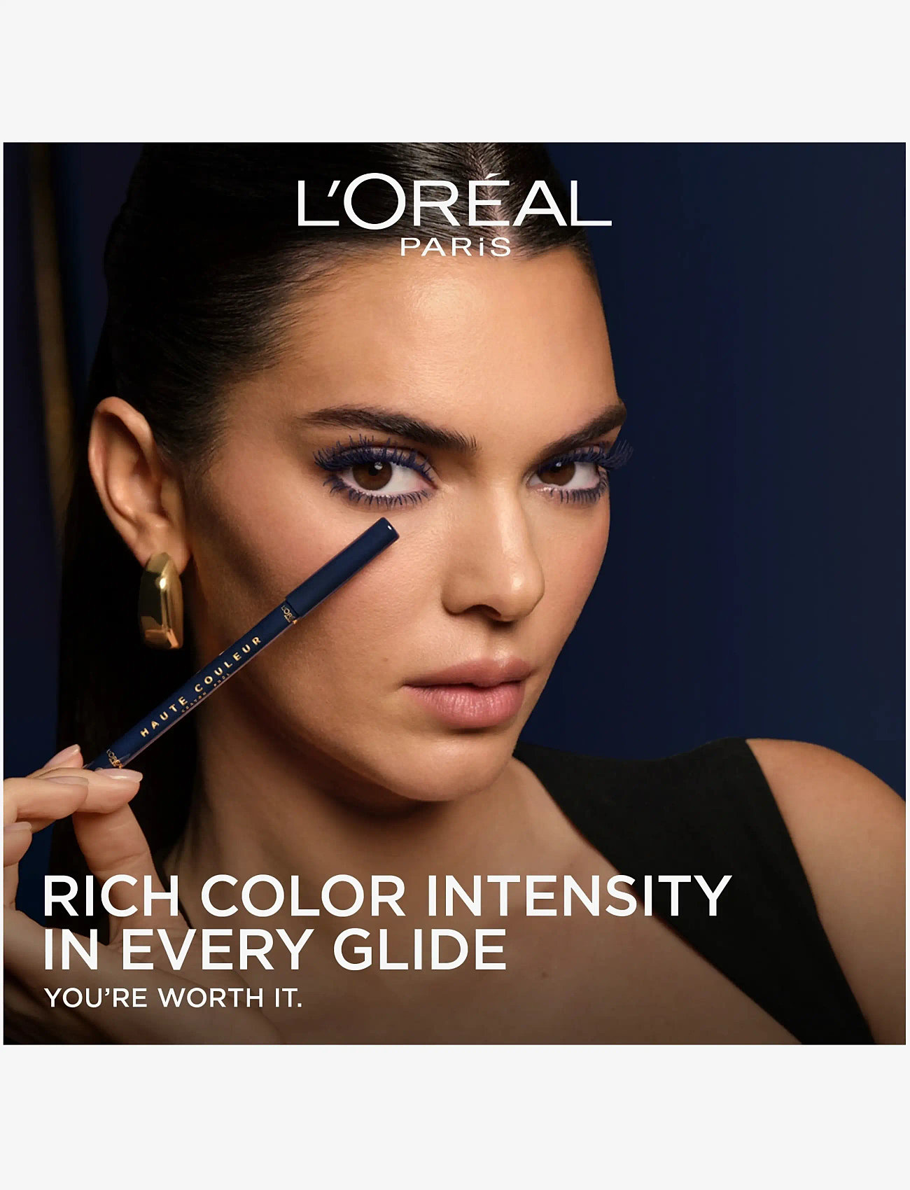 L'Oréal Paris - L'Oréal Paris Haute Couleur Crayon Khôl - smink - 130 bleu suede - 1