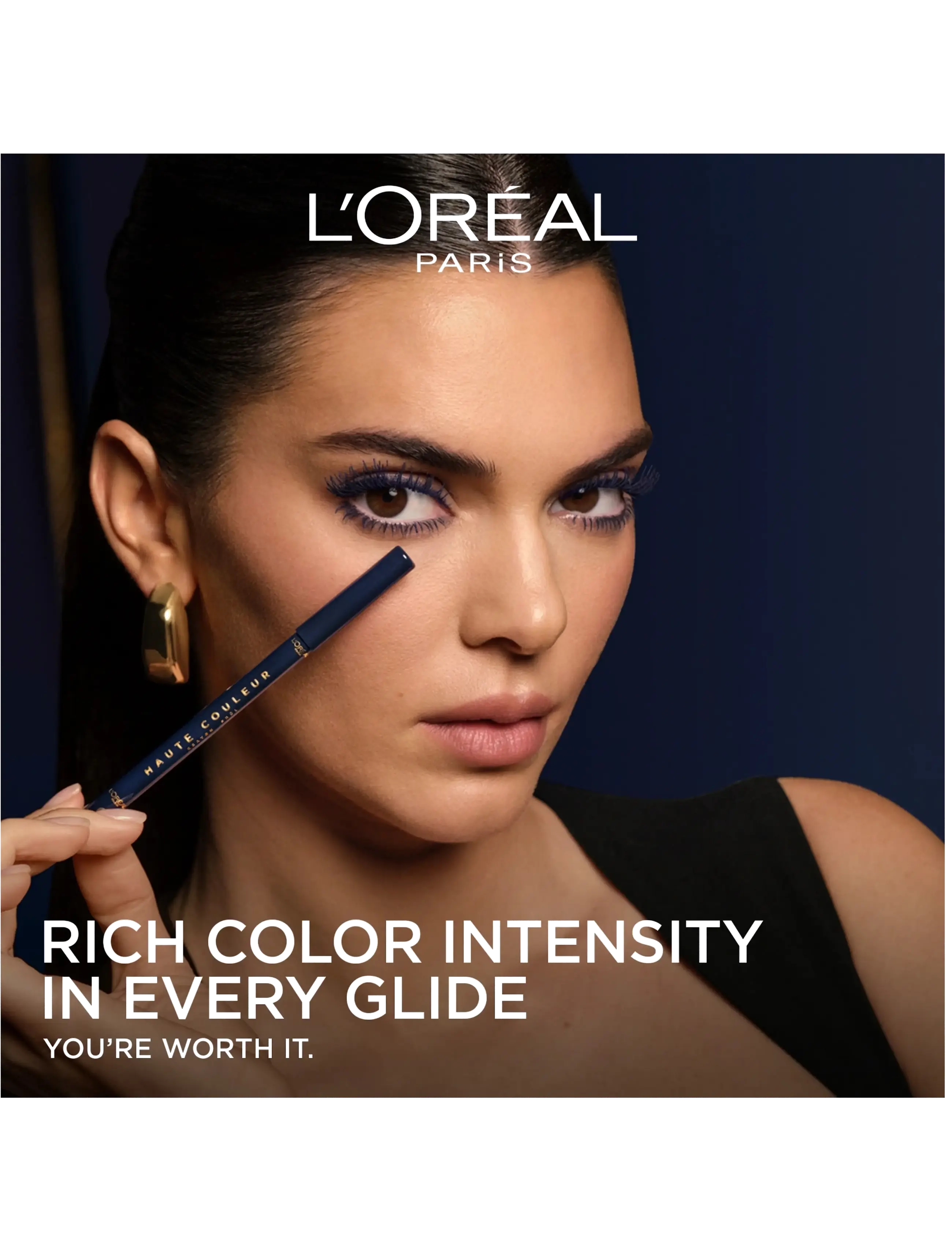L'Oréal Paris - L'Oréal Paris Haute Couleur Crayon Khôl - festtøj til outletpriser - 130 bleu suede - 1