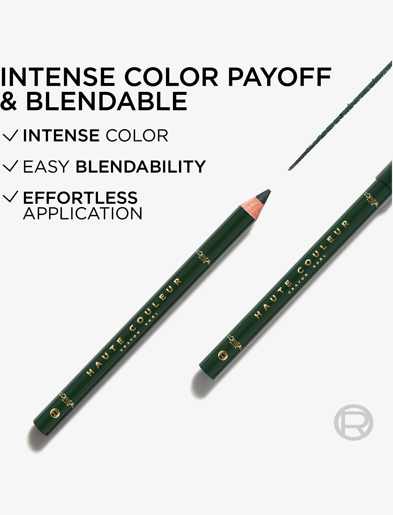 L'Oréal Paris - L'Oréal Paris Haute Couleur Crayon Khôl - makeup - 140 Émeraude velvet - 1