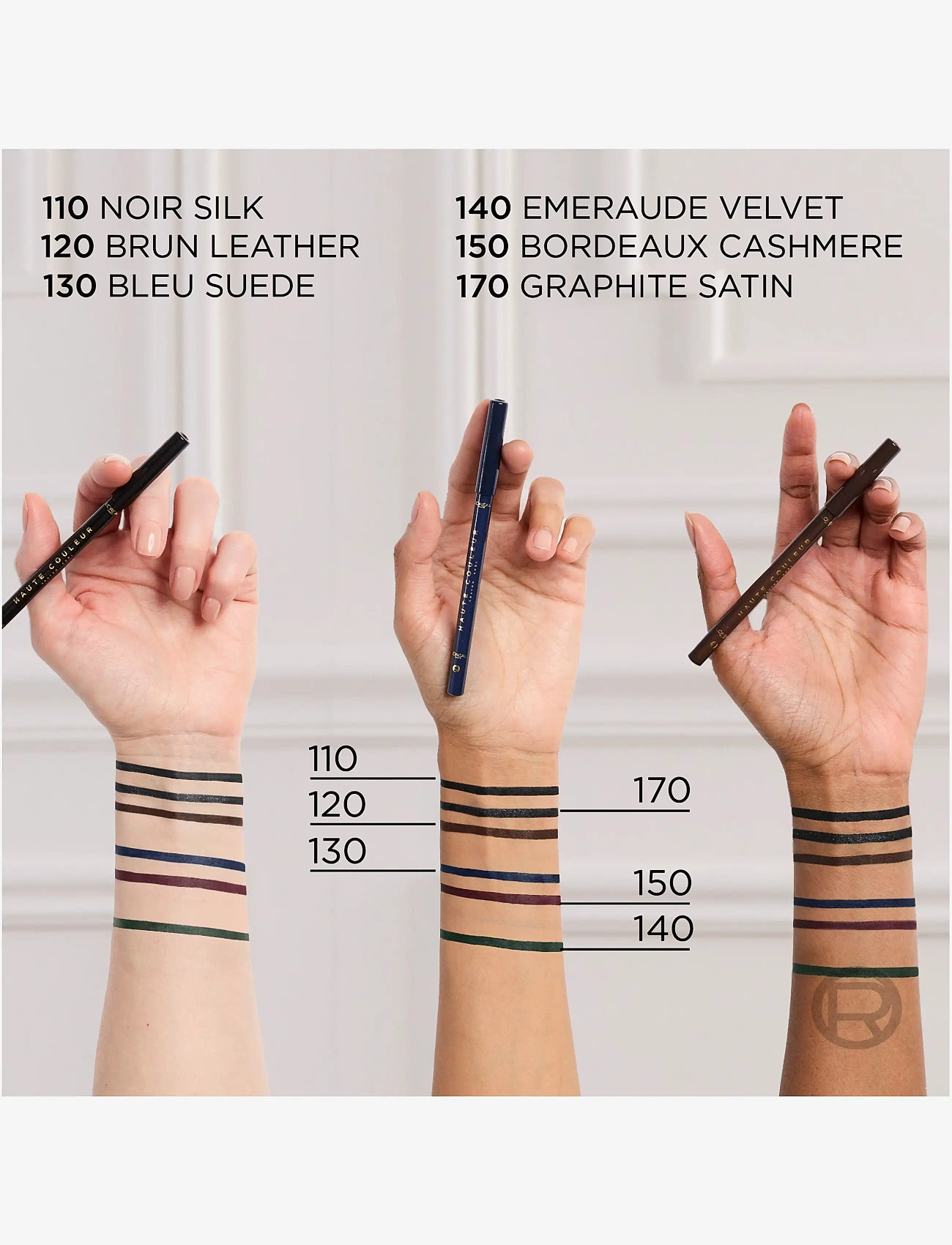 L'Oréal Paris - L'Oréal Paris Haute Couleur Crayon Khôl - makeup - 140 Émeraude velvet - 4