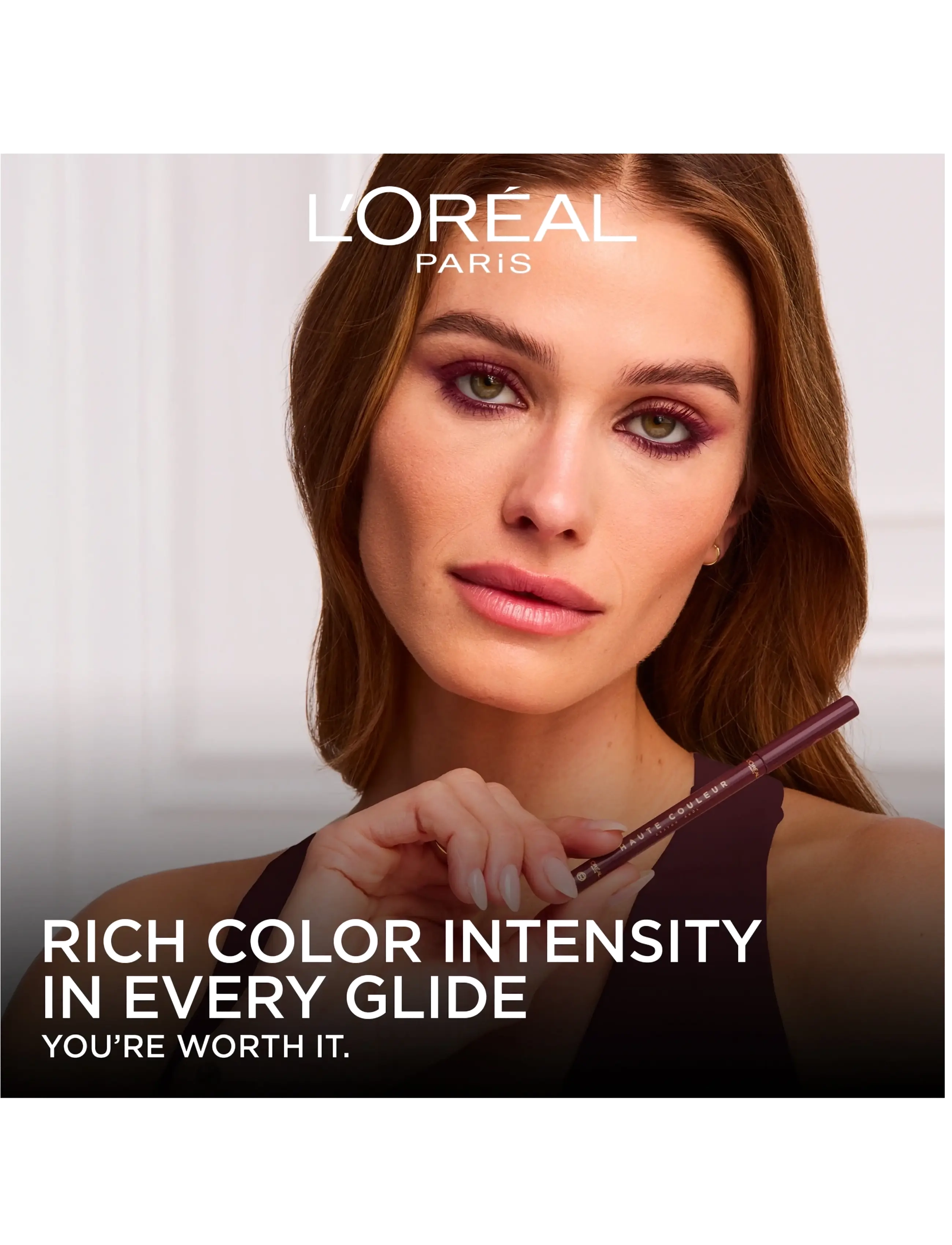 L'Oréal Paris - L'Oréal Paris Haute Couleur Crayon Khôl - smink - 150 bordeaux cashmere - 1