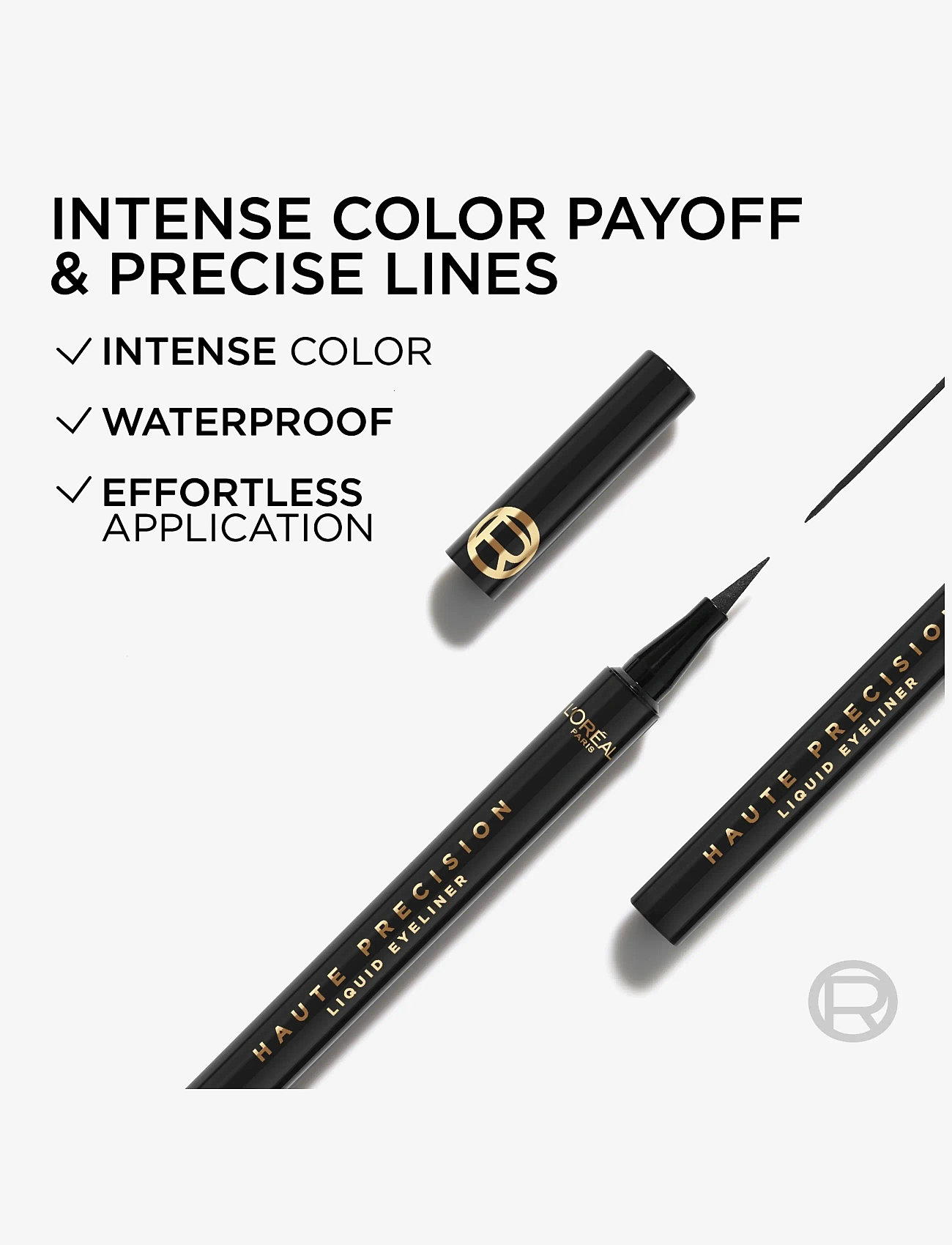L'Oréal Paris - L'Oréal Paris Haute Precision Liquid Eyeliner - makeup - 010 noir silk - 3