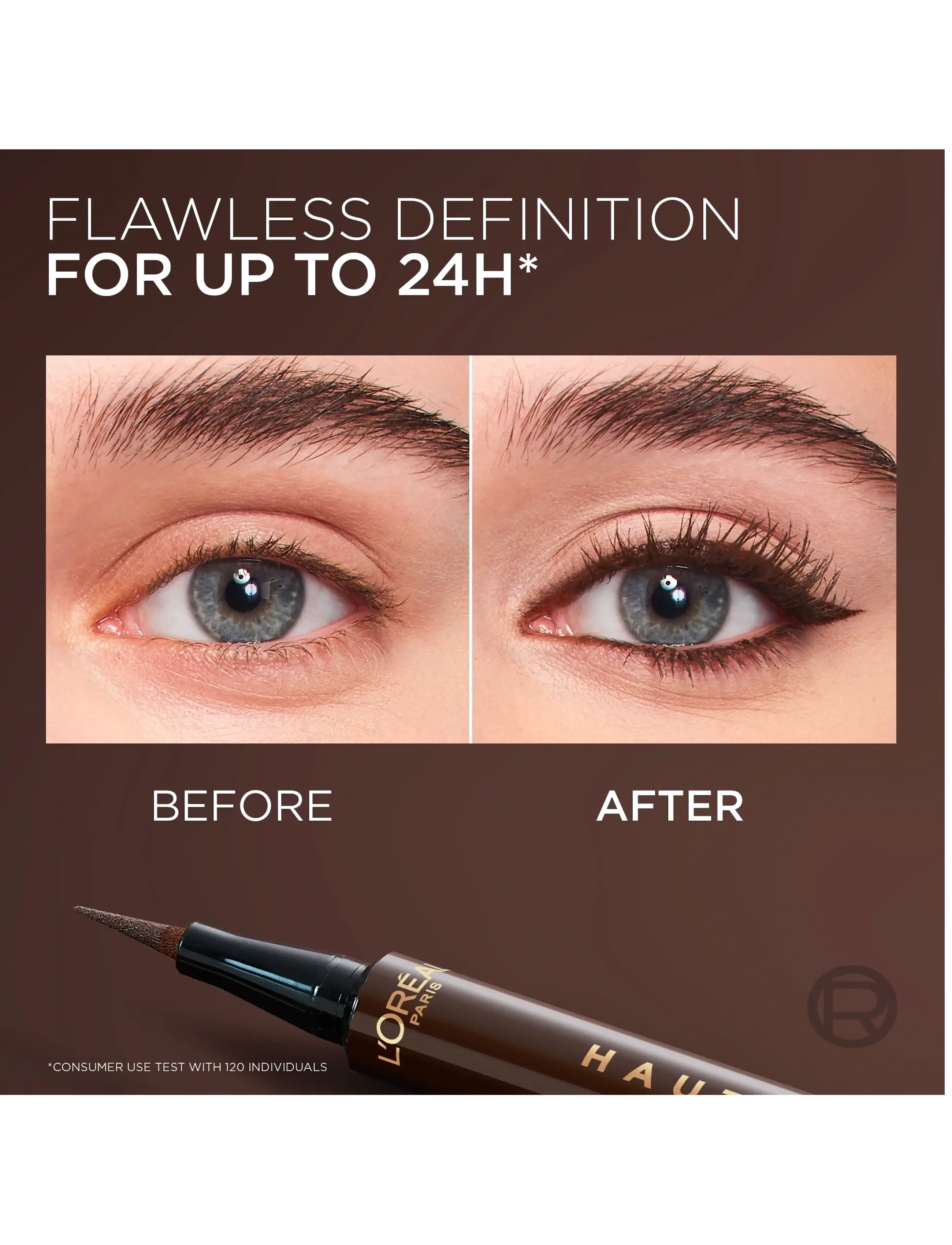 L'Oréal Paris - L'Oréal Paris Haute Precision Liquid Eyeliner - makeup - 020 brun leather - 3