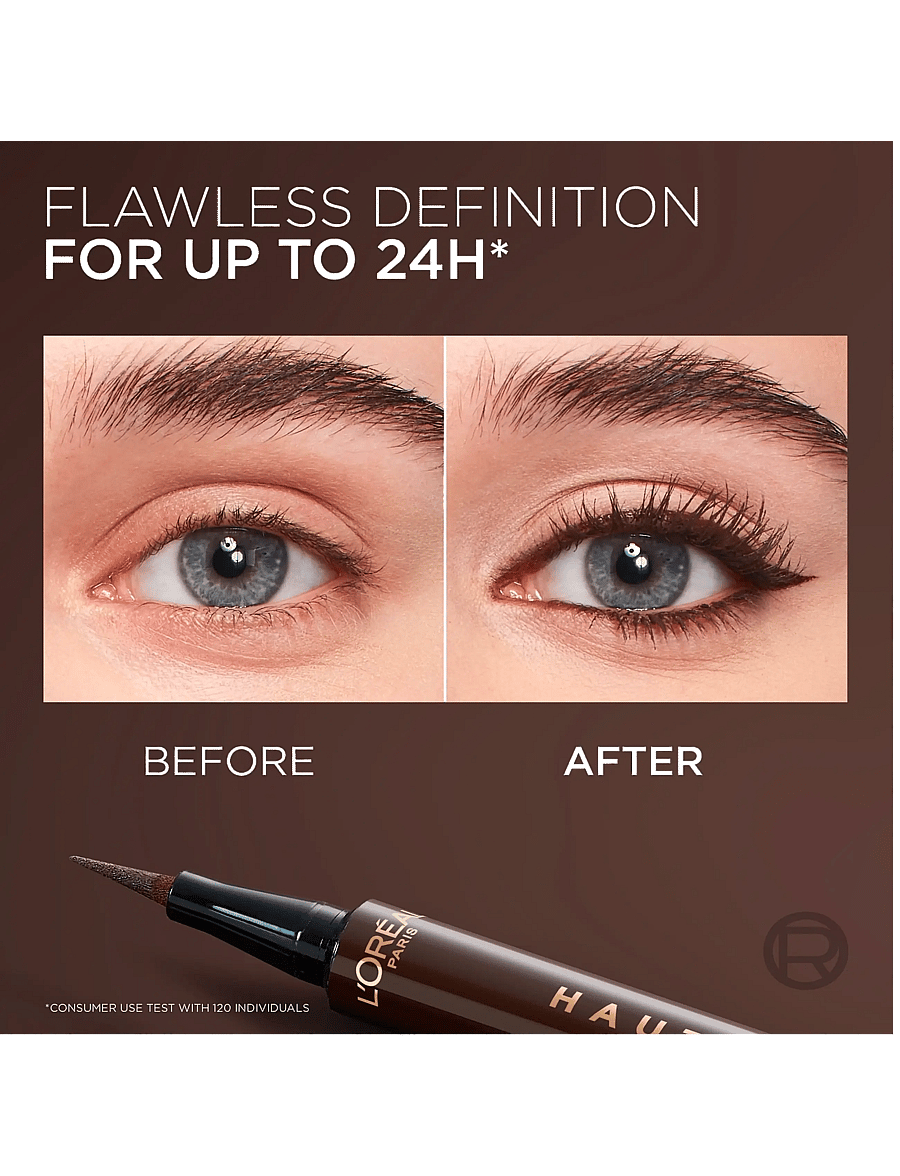 L'Oréal Paris - L'Oréal Paris Haute Precision Liquid Eyeliner - makeup - 020 brun leather - 3
