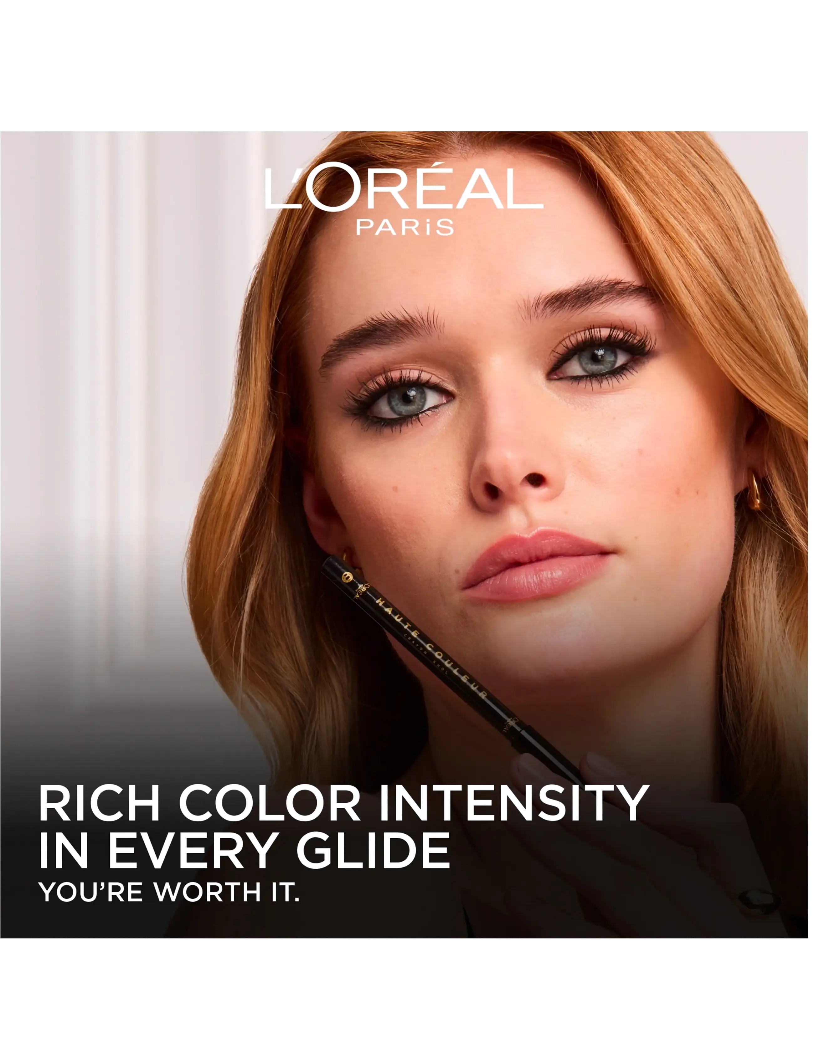 L'Oréal Paris - L'Oréal Paris Haute Couleur Crayon Khôl - smink - 110 noir silk - 1