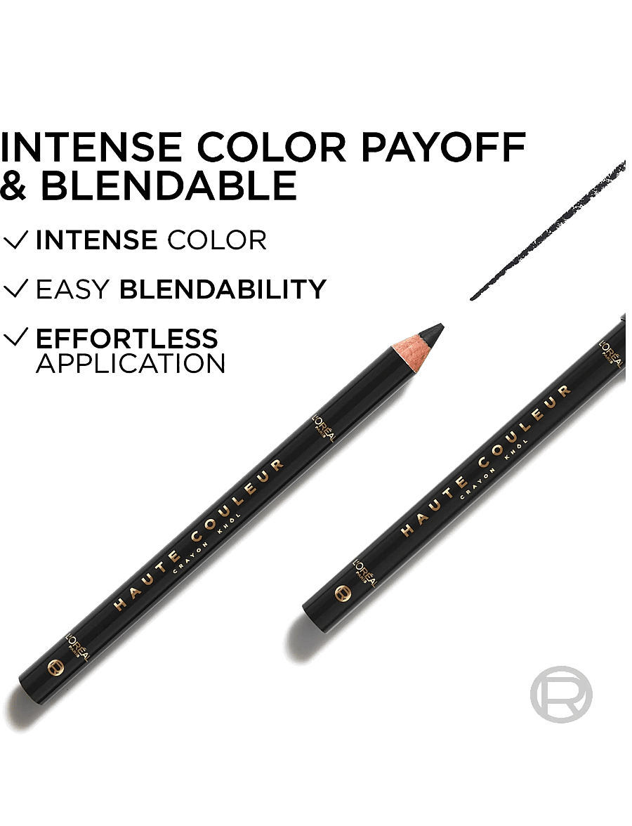 L'Oréal Paris - L'Oréal Paris Haute Couleur Crayon Khôl - makeup - 110 noir silk - 2