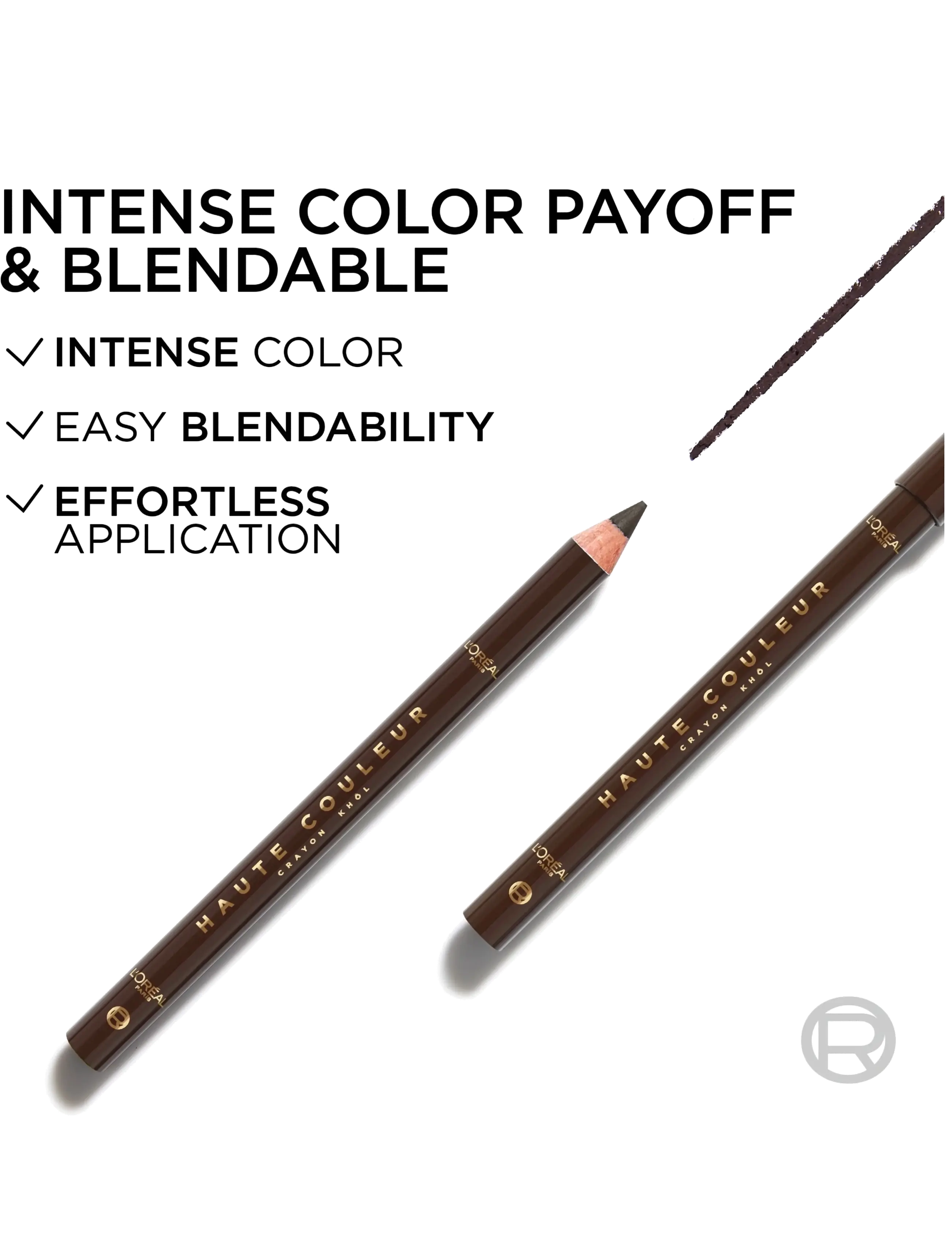 L'Oréal Paris - L'Oréal Paris Haute Couleur Crayon Khôl - makeup - 120 brun leather - 2