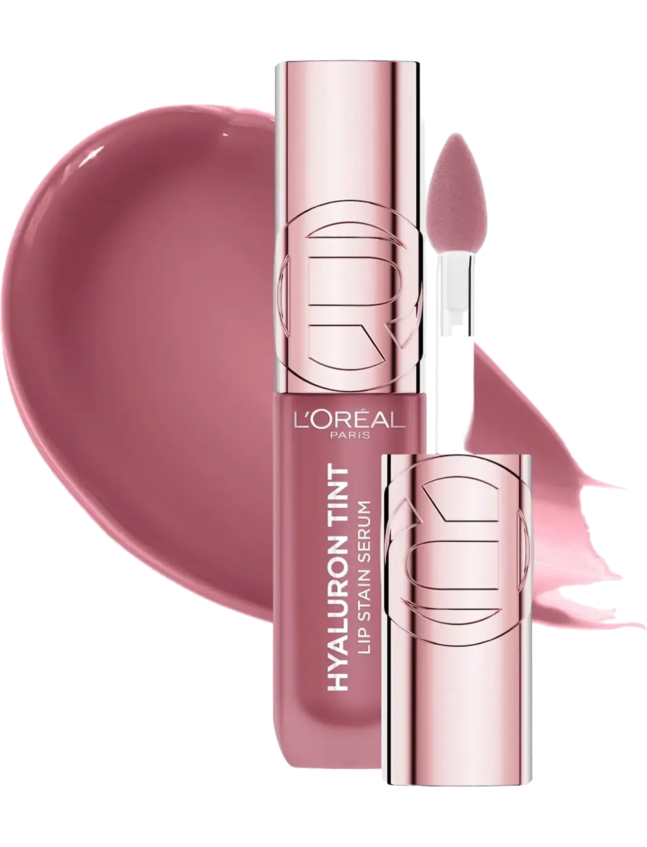 L'Oréal Paris - L'Oréal Paris Hyaluron Tint Lip Stain Serum Smokey Mauve 5 ml - lip stain - smokey mauve - 3