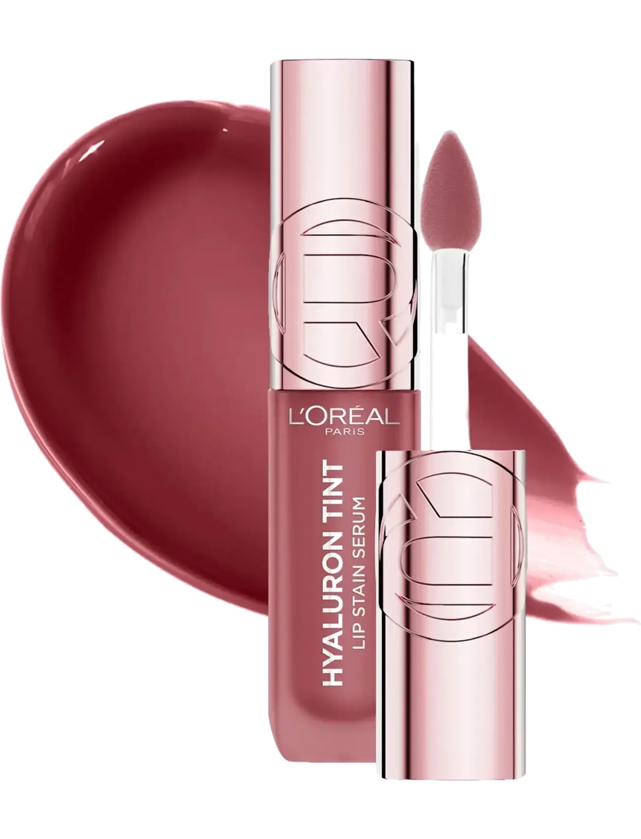 L'Oréal Paris - L'Oréal Paris Hyaluron Tint Lip Stain Serum Worth it Medium 5 ml - lip stain - worth it medium - 3