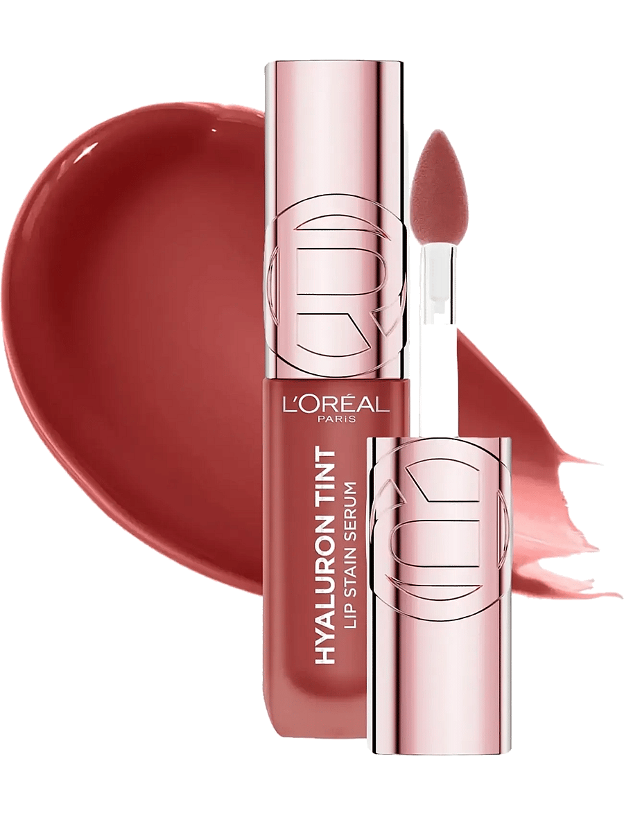 L'Oréal Paris - L'Oréal Paris Hyaluron Tint Lip Stain Serum Tea Time 5 ml - makeup - tea time - 3