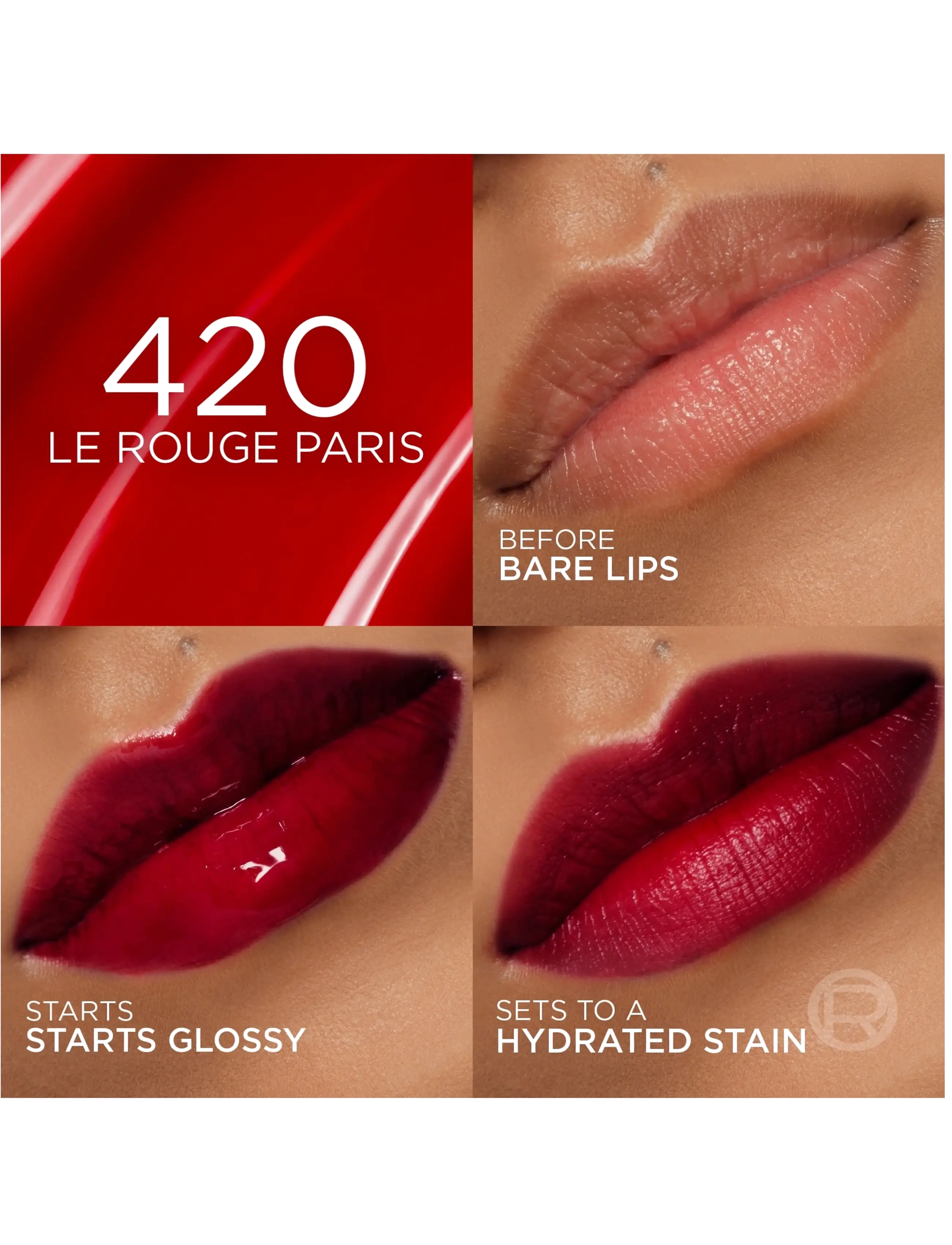 LOréal Paris Hyaluron Tint Lip Stain Serum Le Rouge Paris läppsmink dam – bild 5