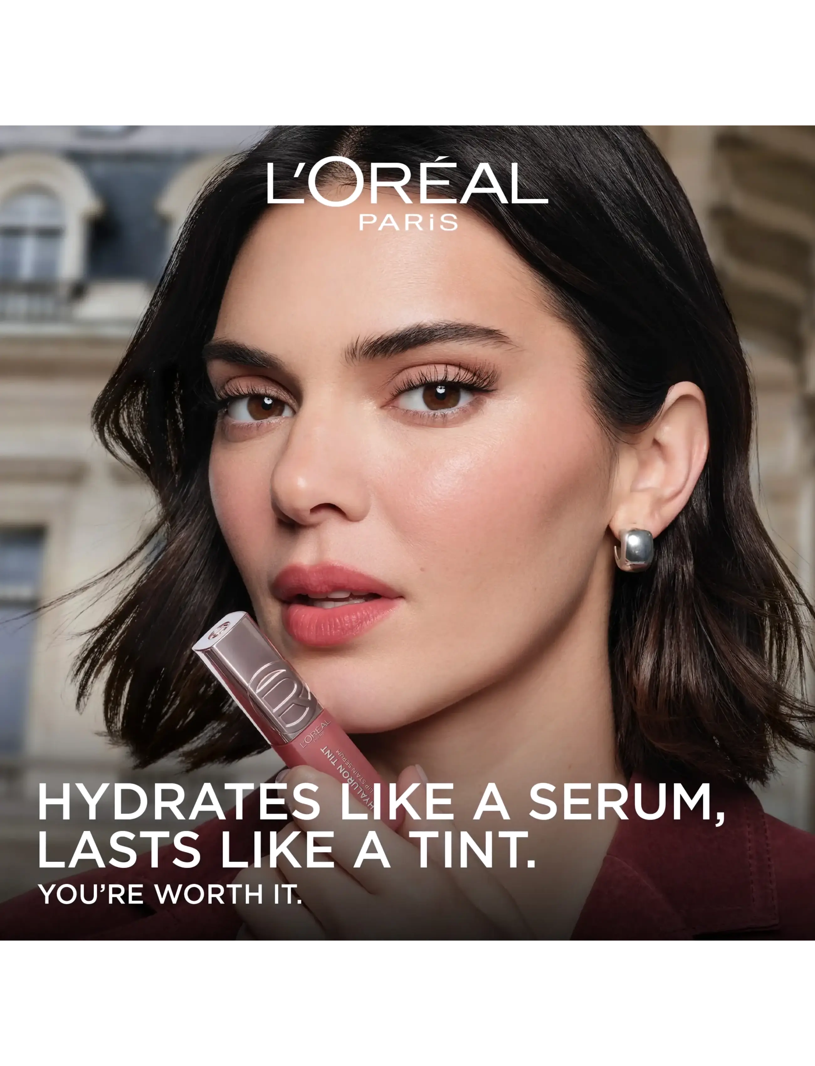 L'Oréal Paris - L'Oréal Paris Hyaluron Tint Lip Stain Serum Berry Jolie 5 ml - lip stain - berry julie - 4