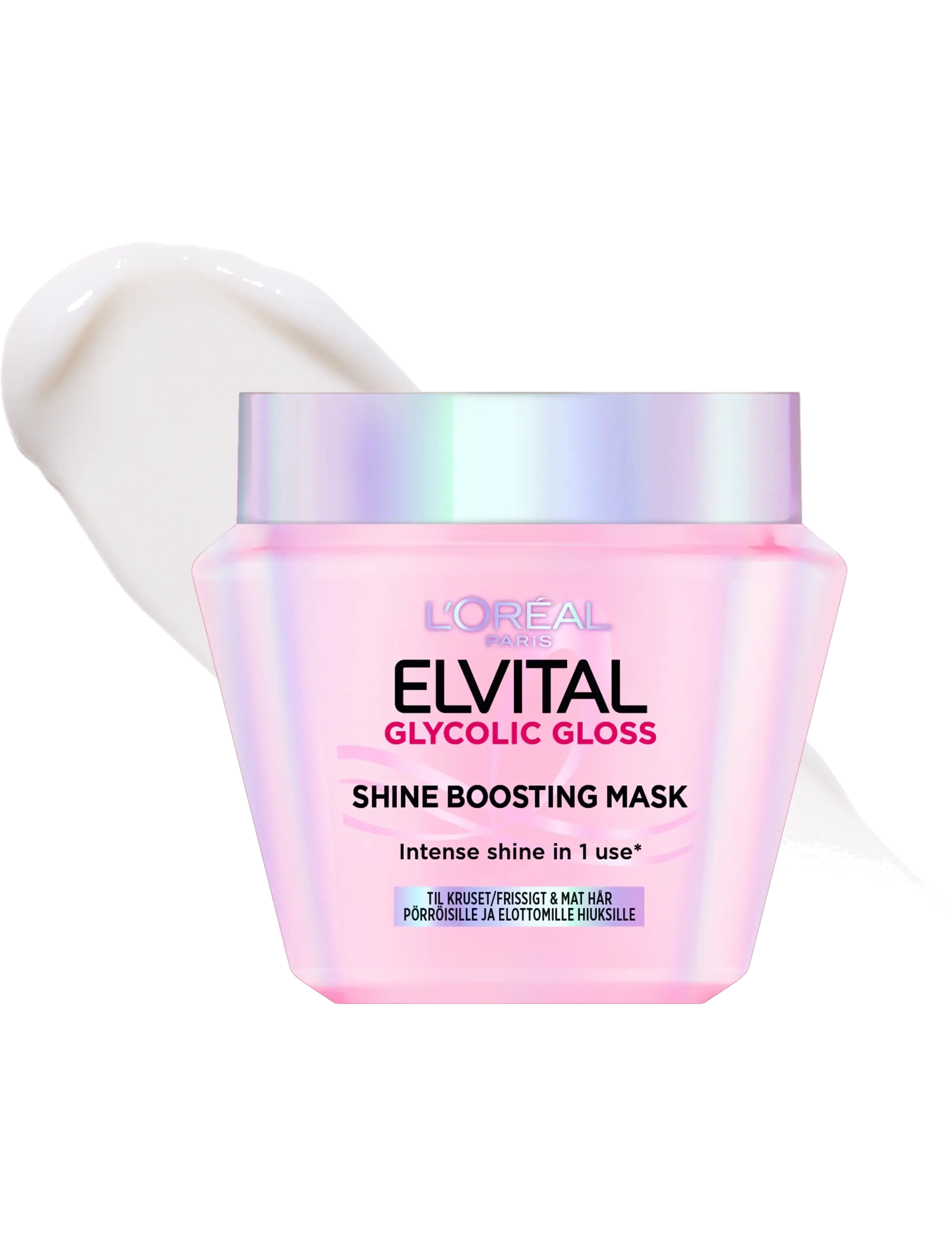 L'Oréal Paris - L'Oréal Paris Elvital Glycolic Gloss Shine Boosting Mask, Shine-Enhancing Hair Treatment 310ml - clear - 2