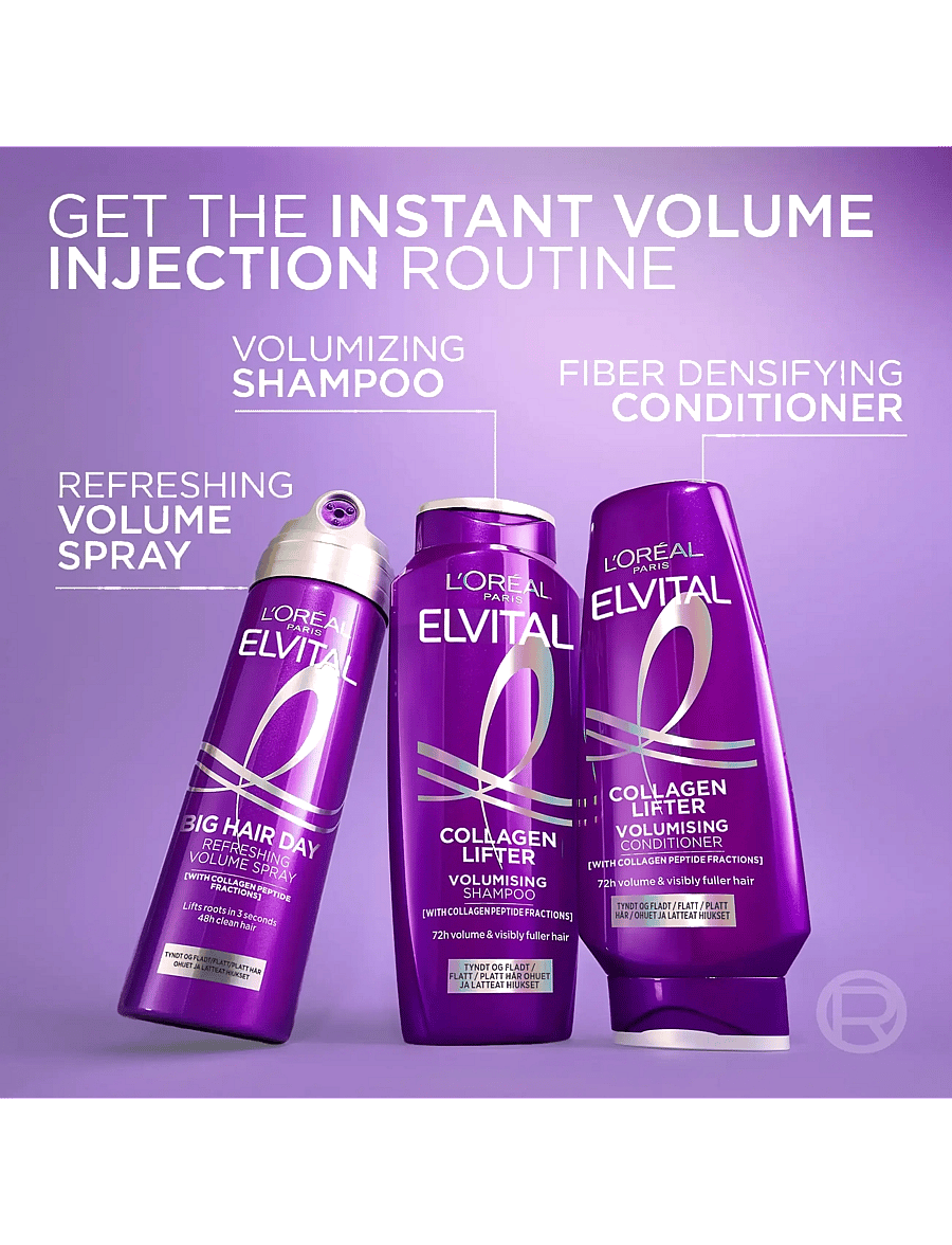L'Oréal Paris - L'Oréal Paris Elvital Collagen Lifter Conditioner - palsam - clear - 5